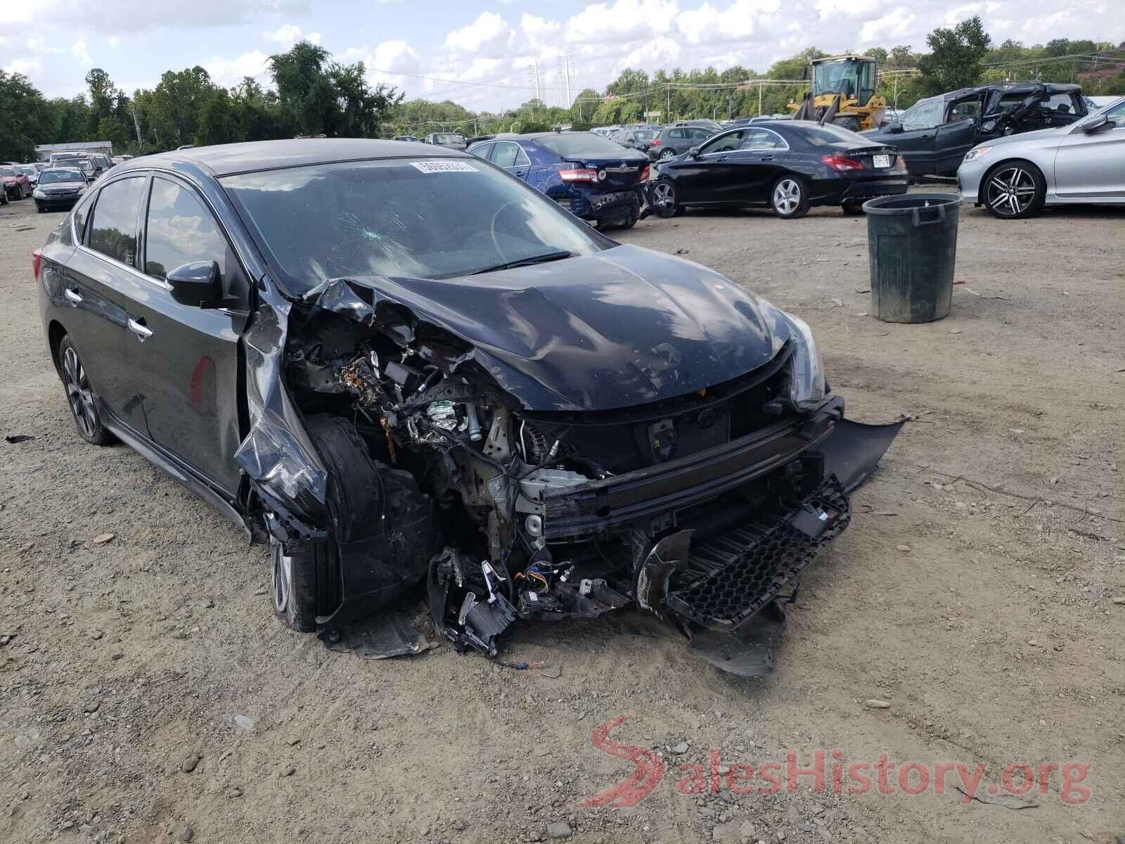 3N1AB7AP0KY380617 2019 NISSAN SENTRA