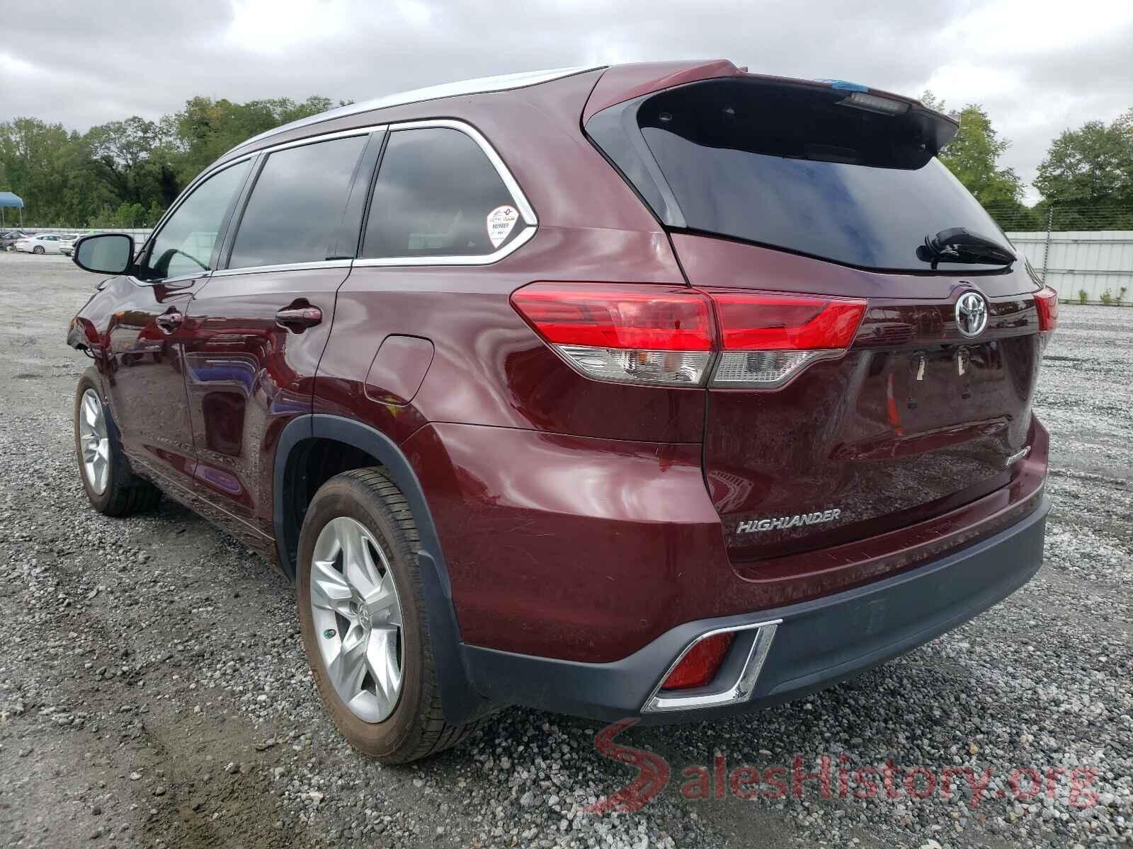 5TDDZRFH6HS468882 2017 TOYOTA HIGHLANDER