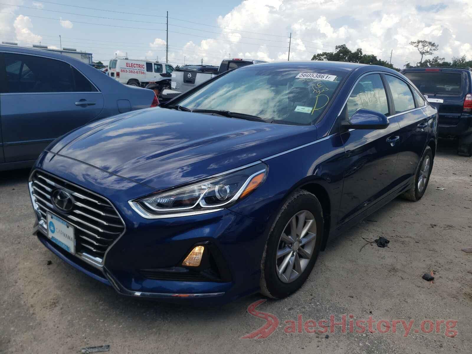 5NPE24AF0KH738008 2019 HYUNDAI SONATA