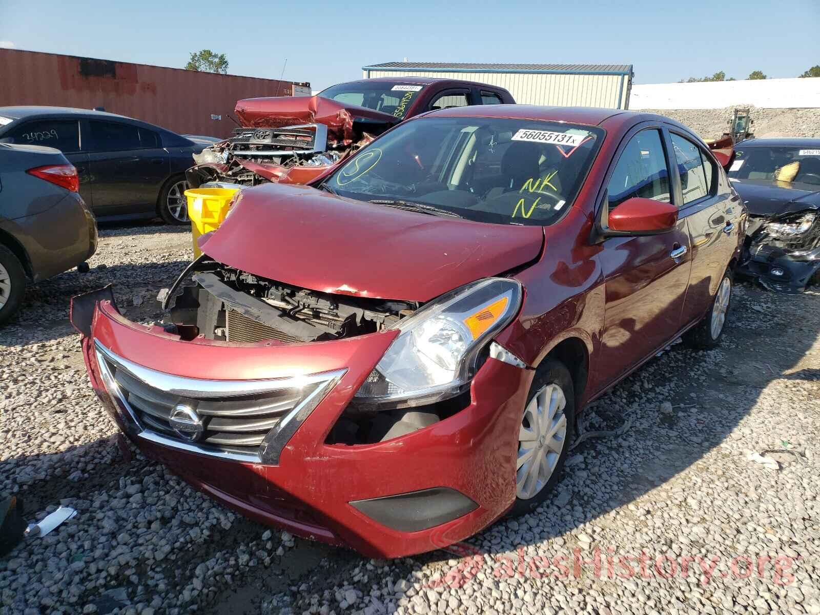 3N1CN7AP3GL854998 2016 NISSAN VERSA