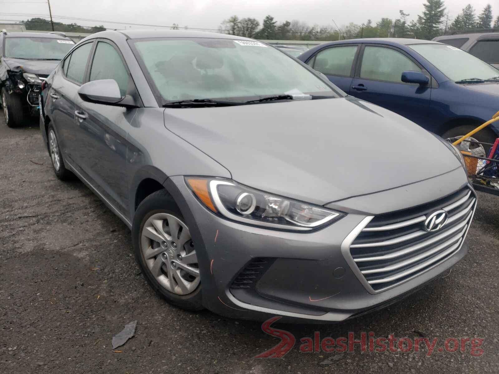 KMHD74LF5JU555326 2018 HYUNDAI ELANTRA