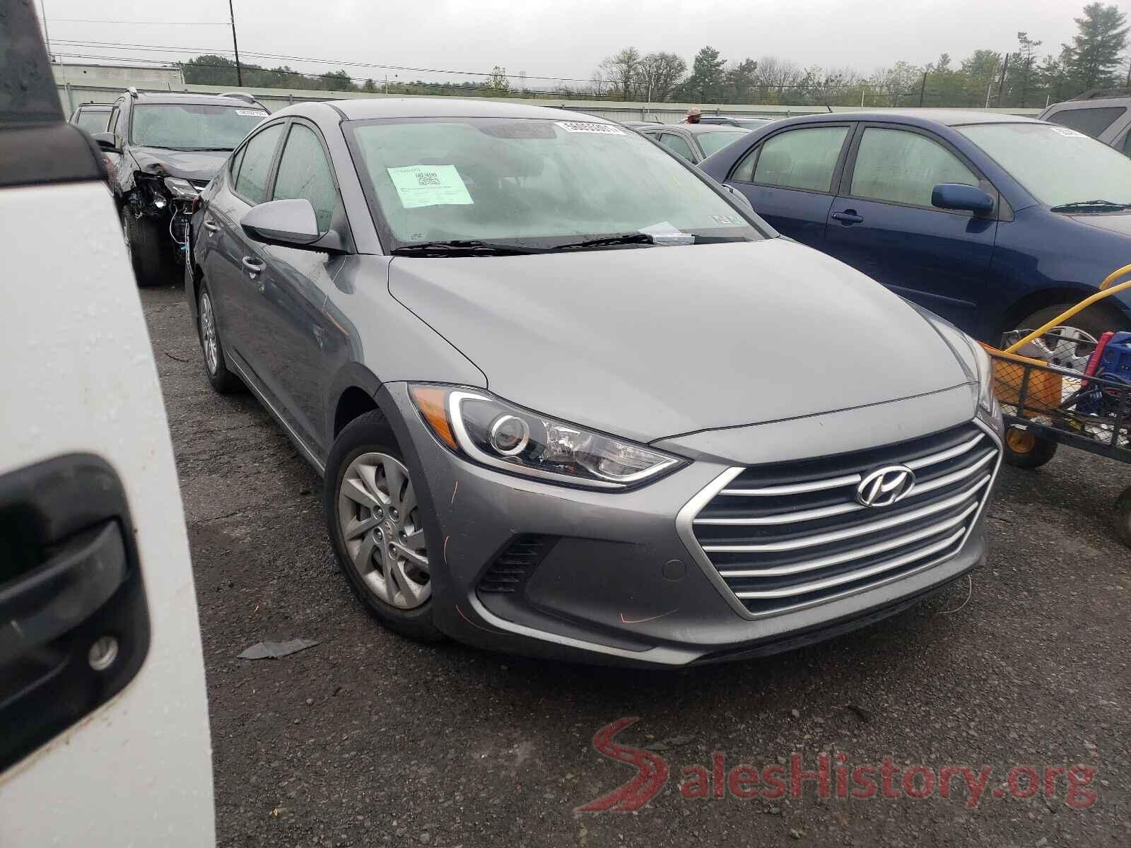 KMHD74LF5JU555326 2018 HYUNDAI ELANTRA