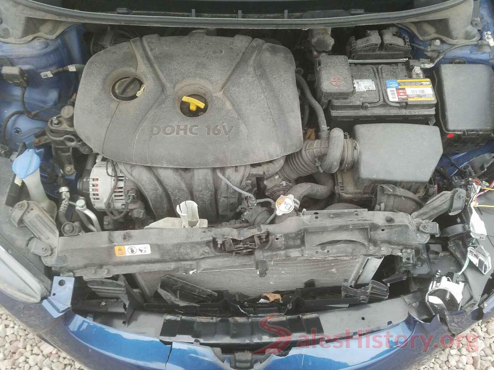 5NPDH4AE7GH664045 2016 HYUNDAI ELANTRA