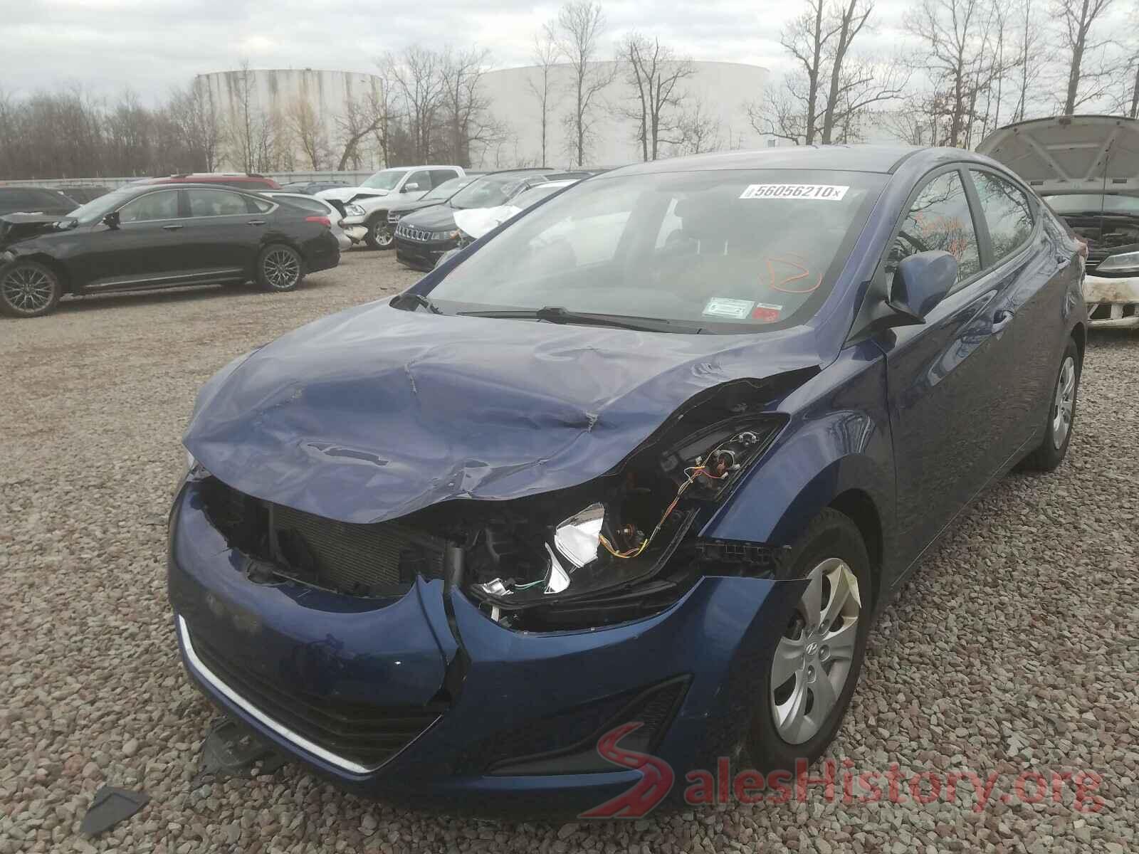 5NPDH4AE7GH664045 2016 HYUNDAI ELANTRA