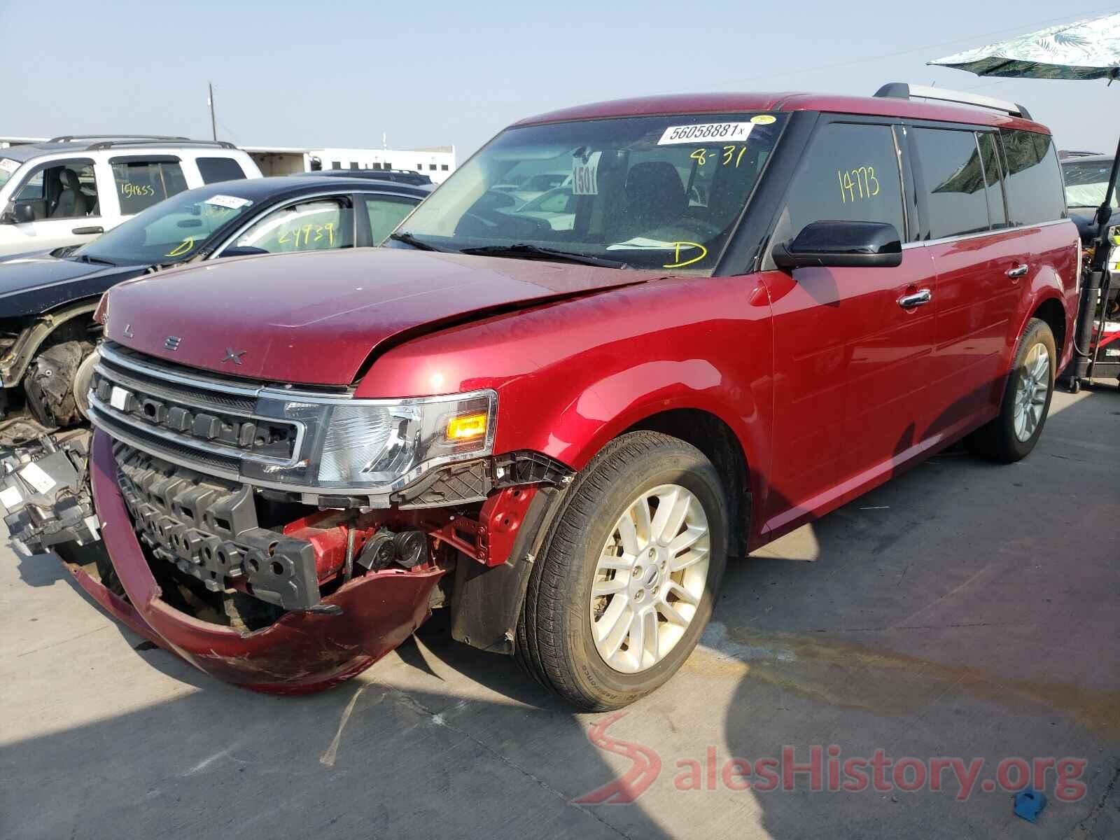 2FMGK5C86KBA03022 2019 FORD FLEX