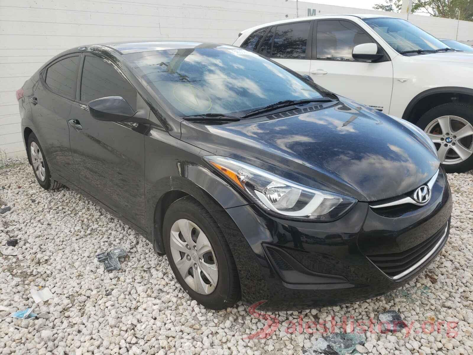 5NPDH4AE2GH792838 2016 HYUNDAI ELANTRA