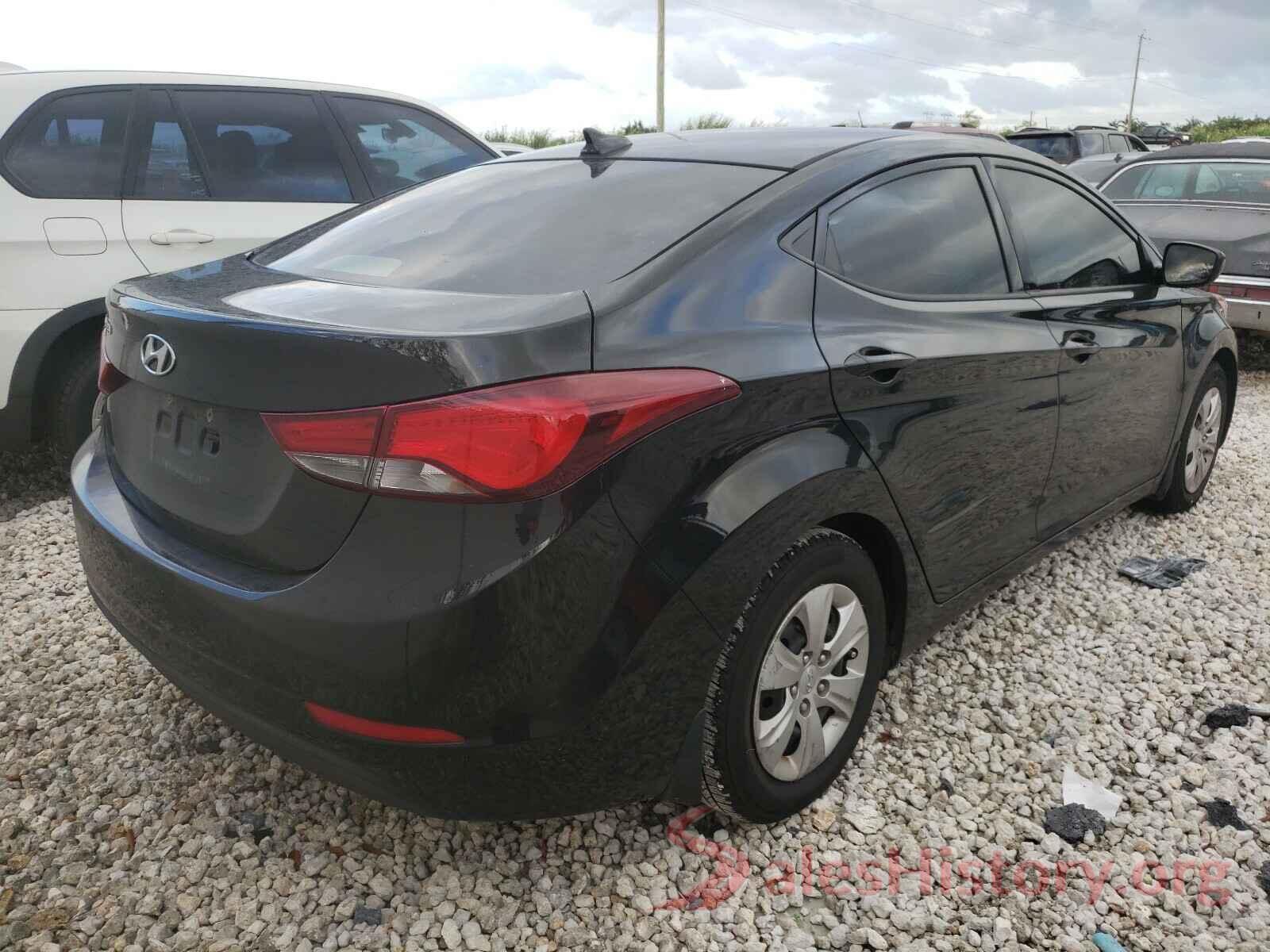 5NPDH4AE2GH792838 2016 HYUNDAI ELANTRA