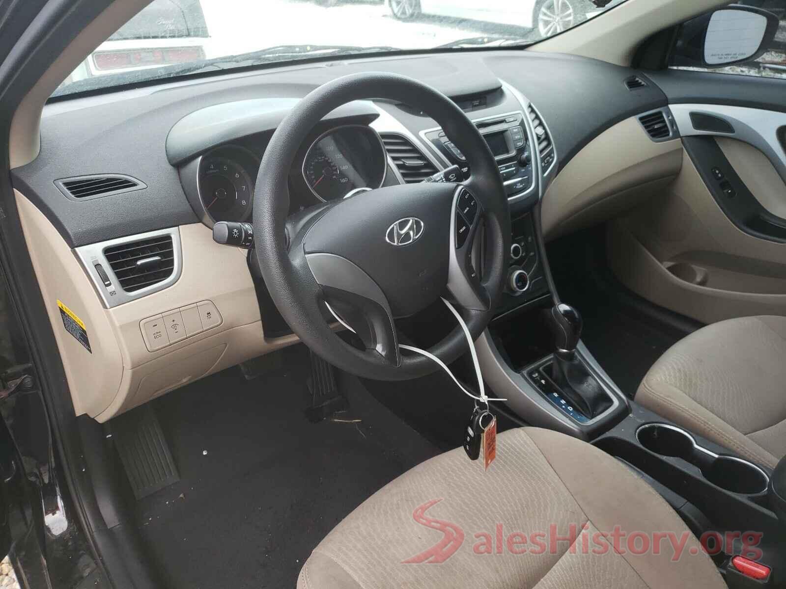 5NPDH4AE2GH792838 2016 HYUNDAI ELANTRA