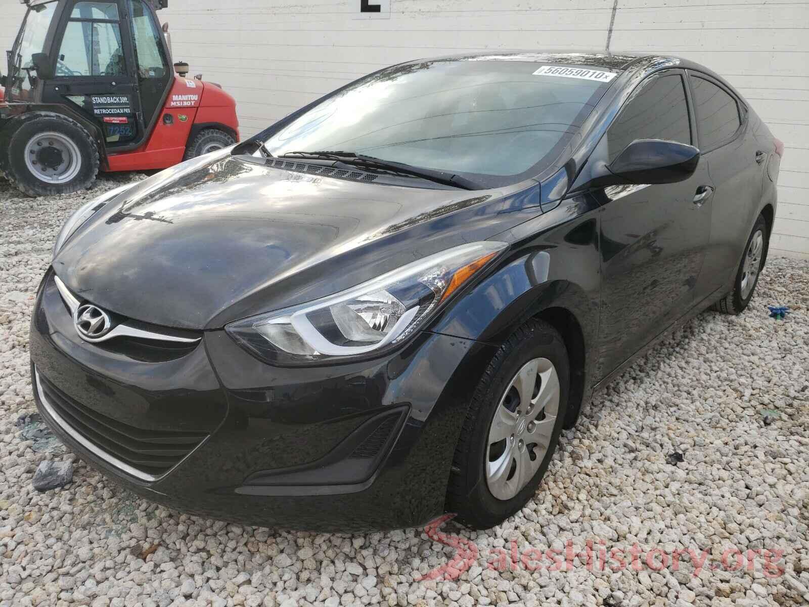 5NPDH4AE2GH792838 2016 HYUNDAI ELANTRA