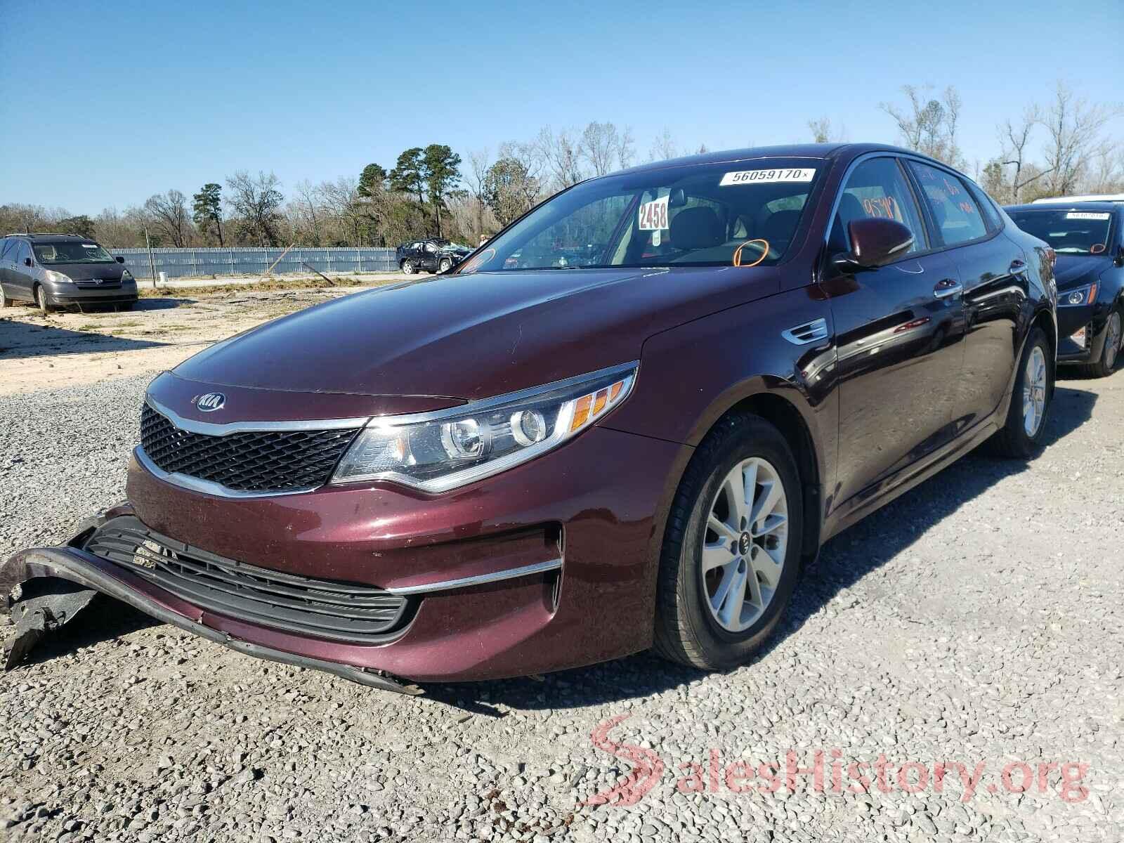 5XXGT4L38GG075766 2016 KIA OPTIMA