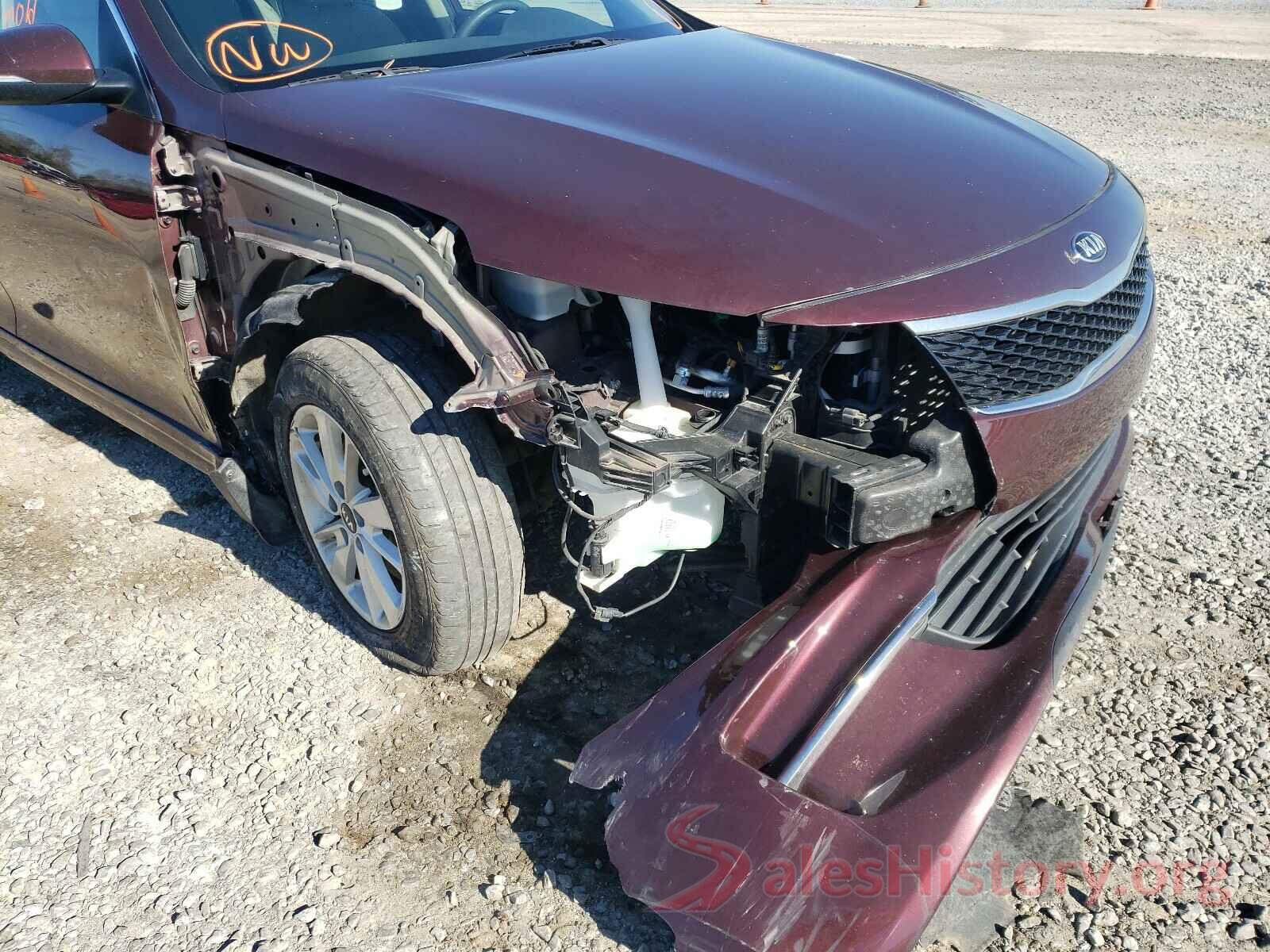 5XXGT4L38GG075766 2016 KIA OPTIMA