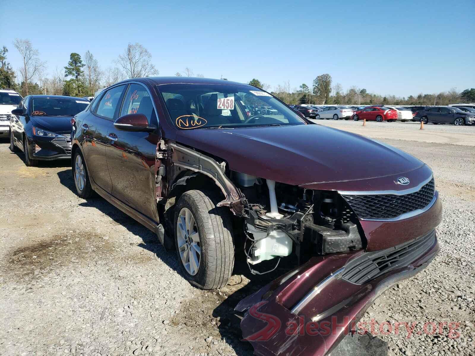 5XXGT4L38GG075766 2016 KIA OPTIMA