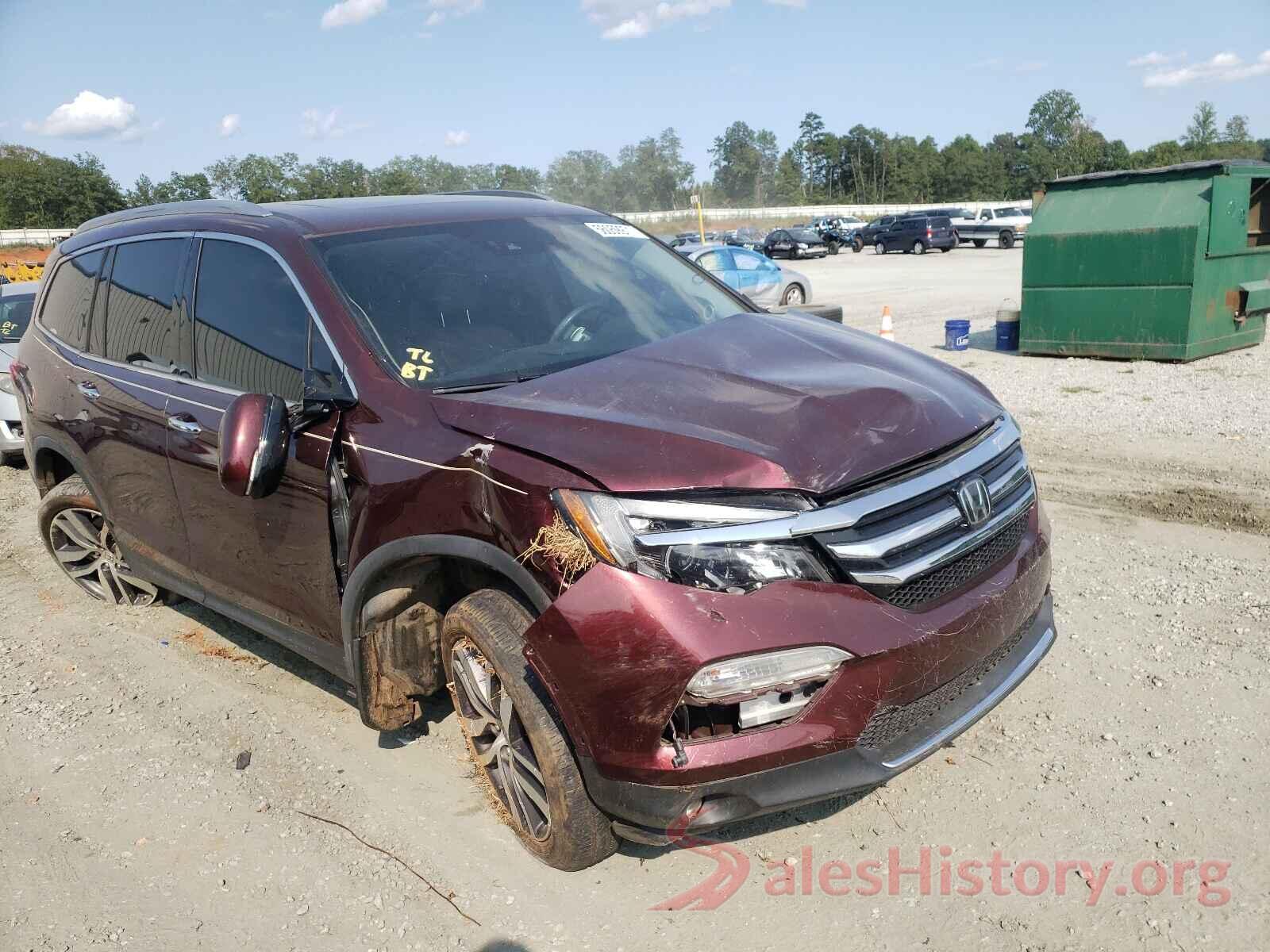 5FNYF6H03JB001624 2018 HONDA PILOT