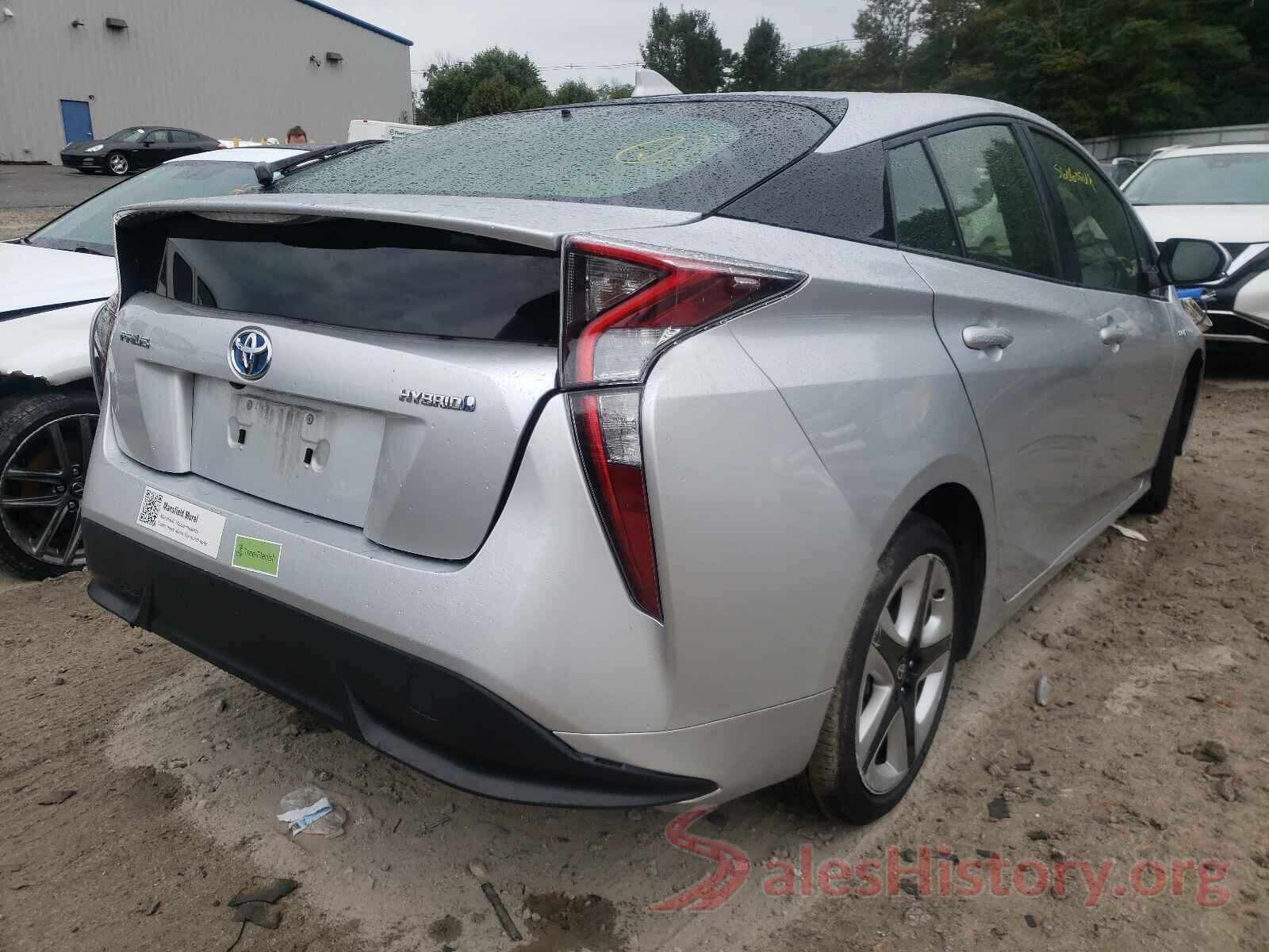 JTDKARFU9G3017750 2016 TOYOTA PRIUS