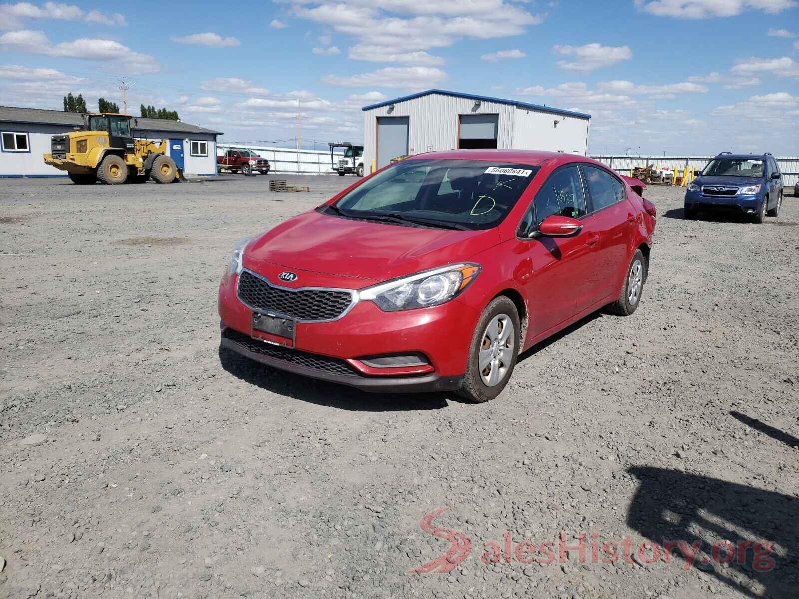 KNAFX4A64G5549131 2016 KIA FORTE