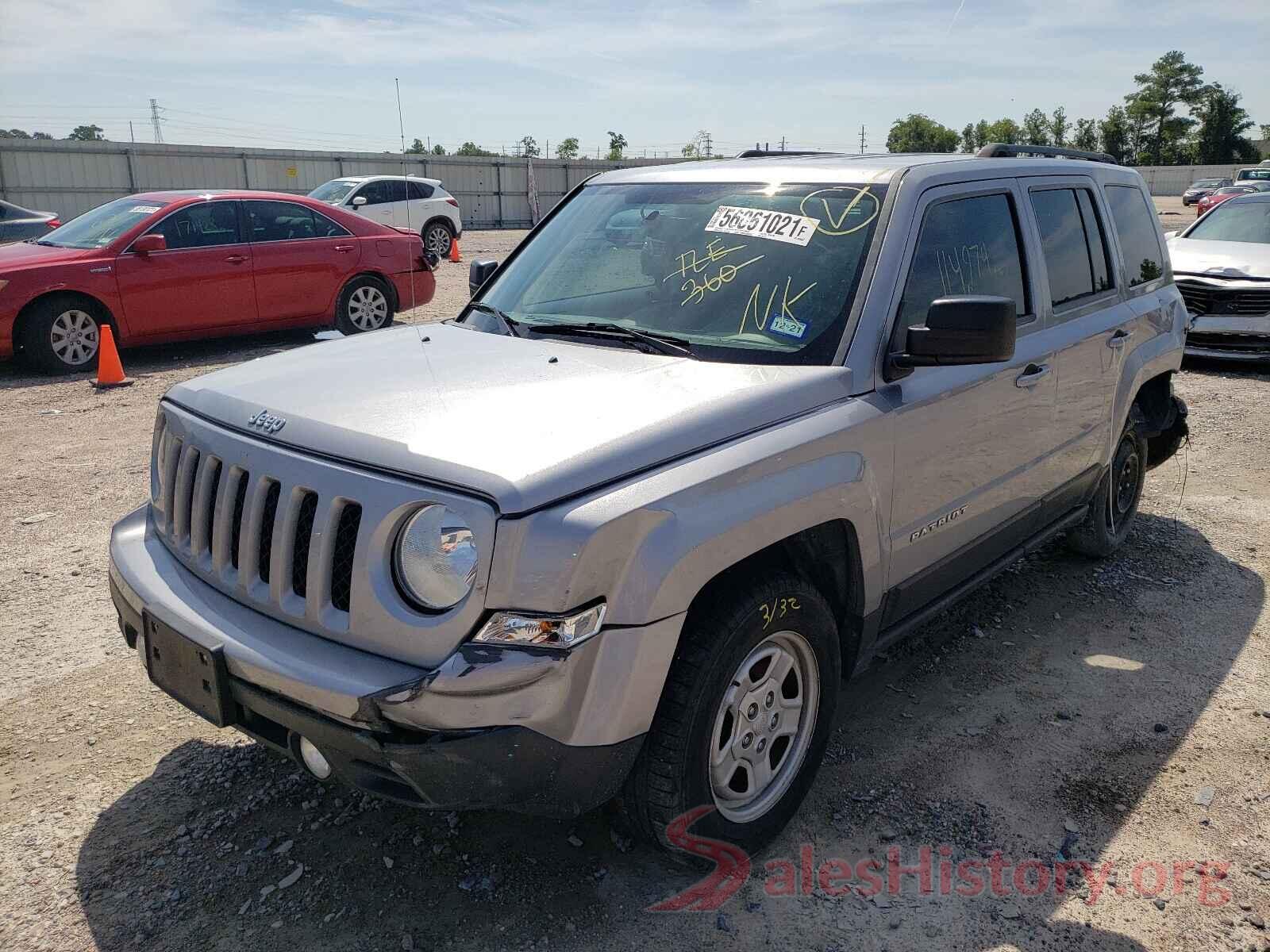 1C4NJPBA5GD621335 2016 JEEP PATRIOT