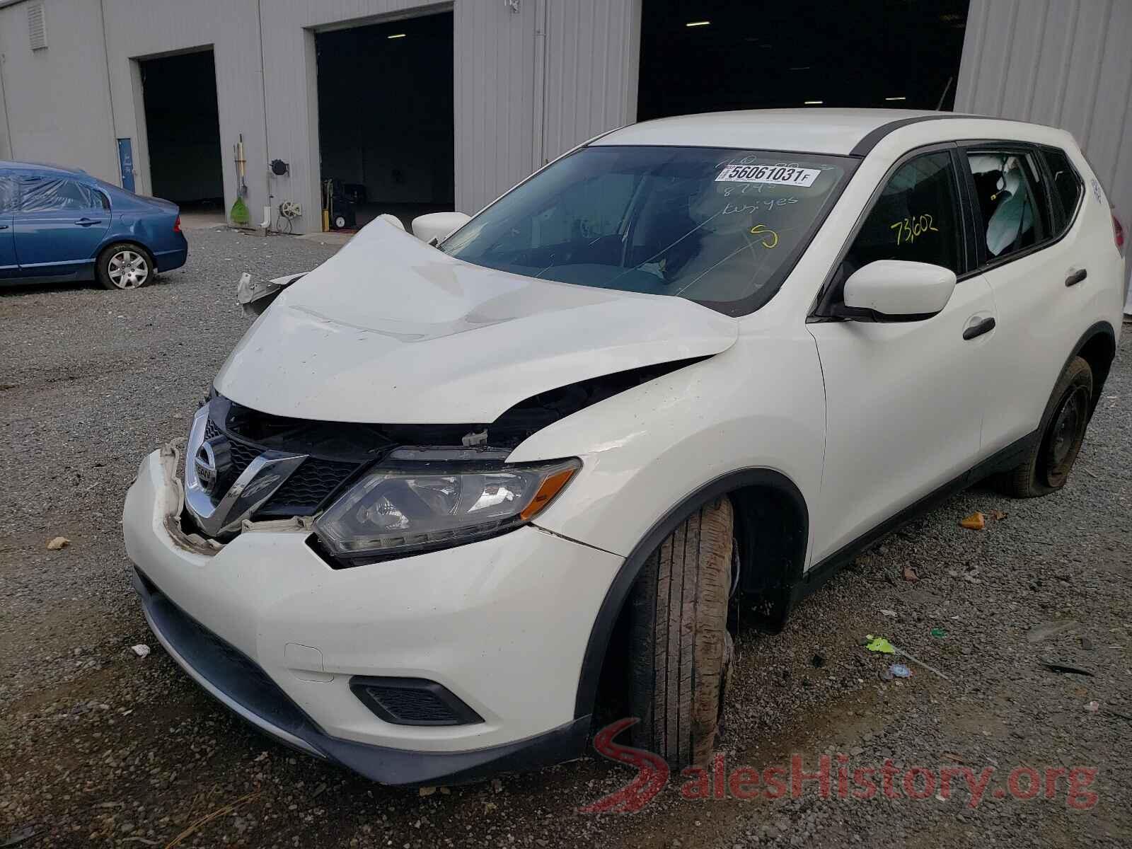 5N1AT2MT7GC874801 2016 NISSAN ROGUE