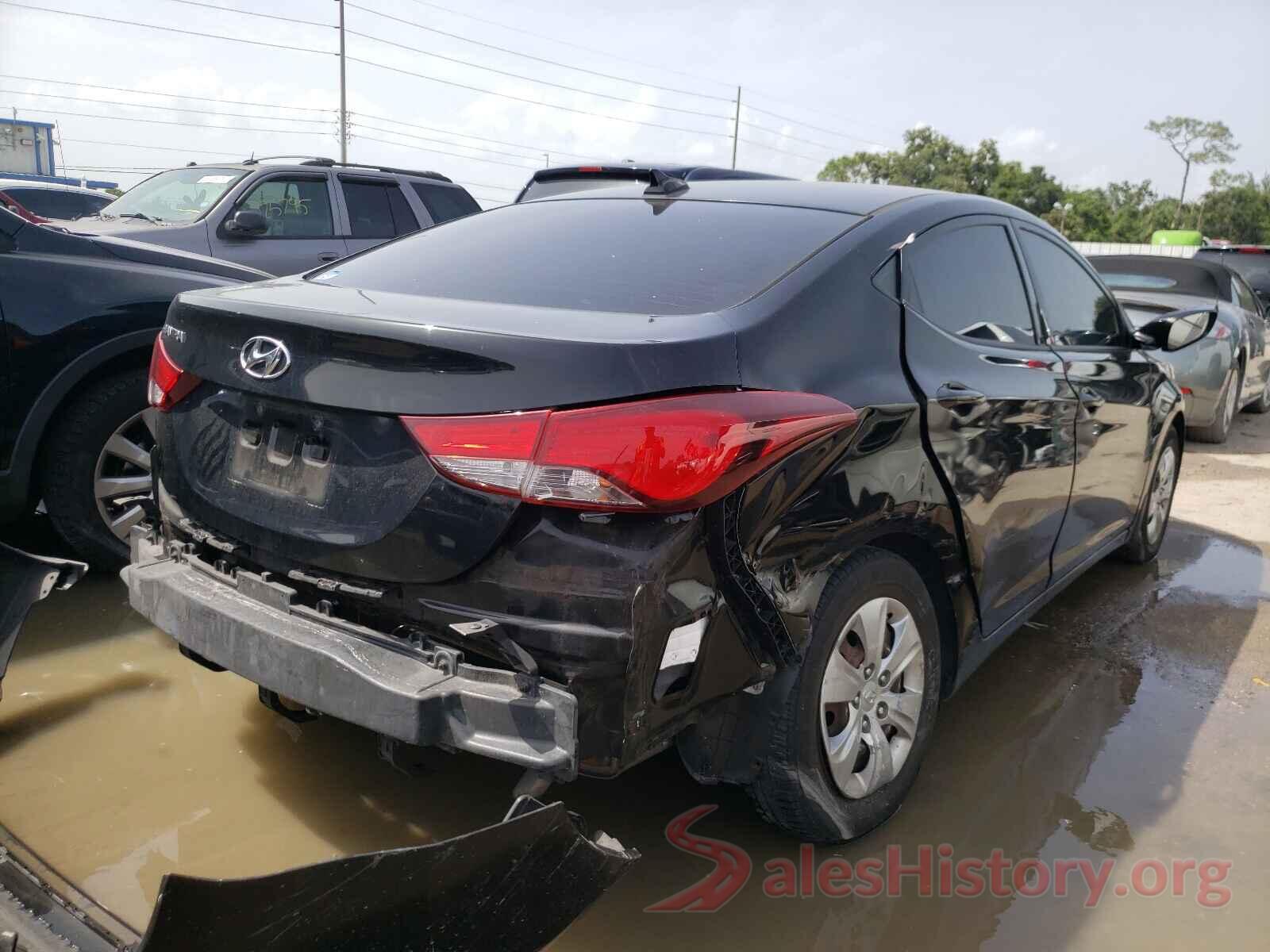 KMHDH4AE5GU645821 2016 HYUNDAI ELANTRA