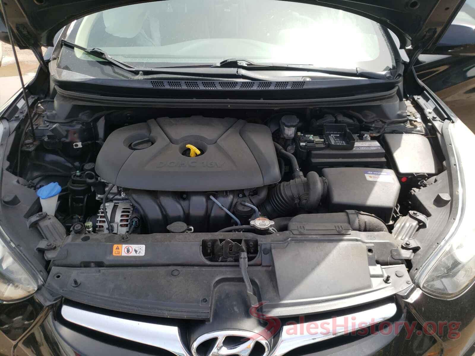 KMHDH4AE5GU645821 2016 HYUNDAI ELANTRA