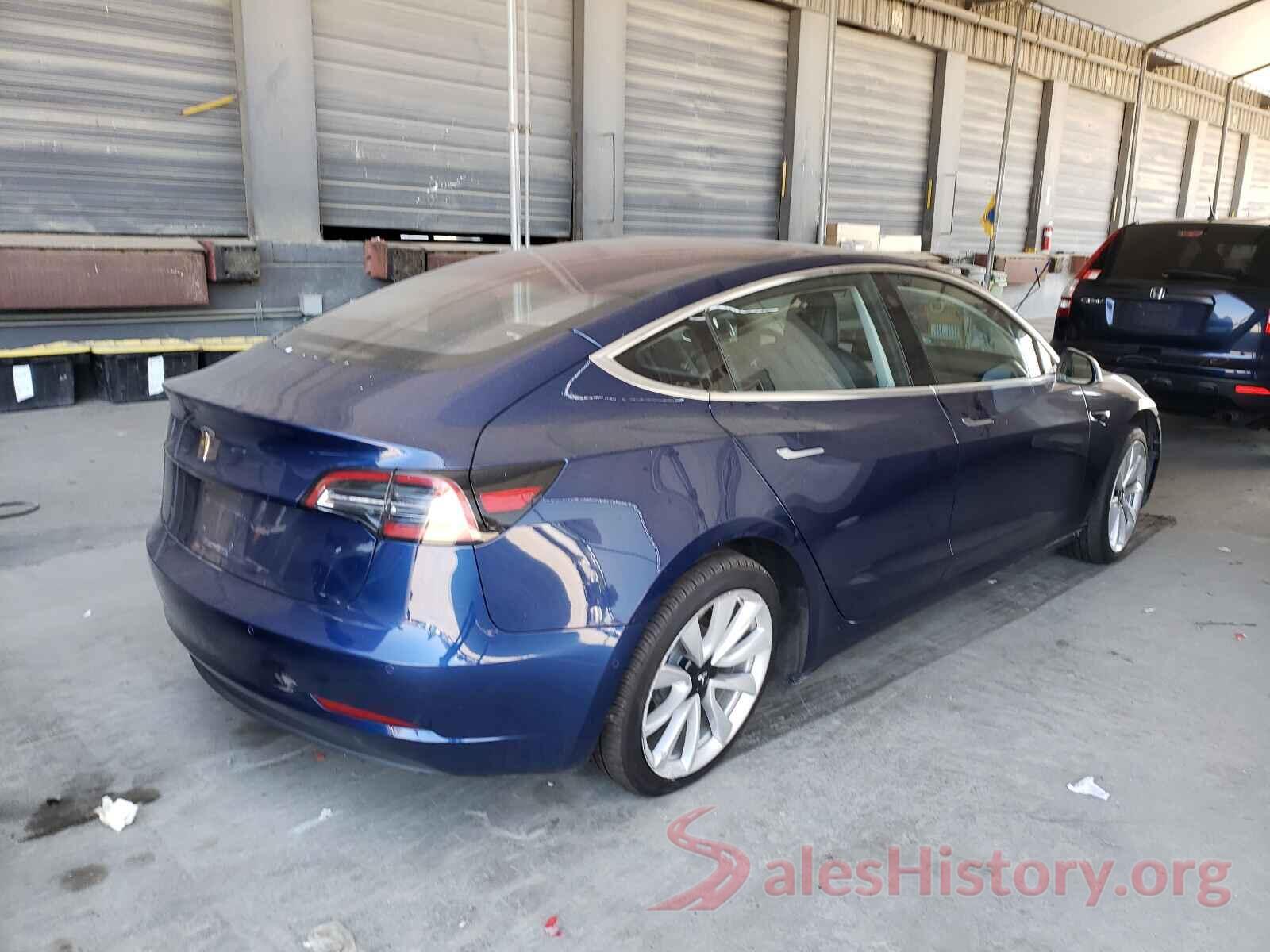 5YJ3E1EA0JF011105 2018 TESLA MODEL 3