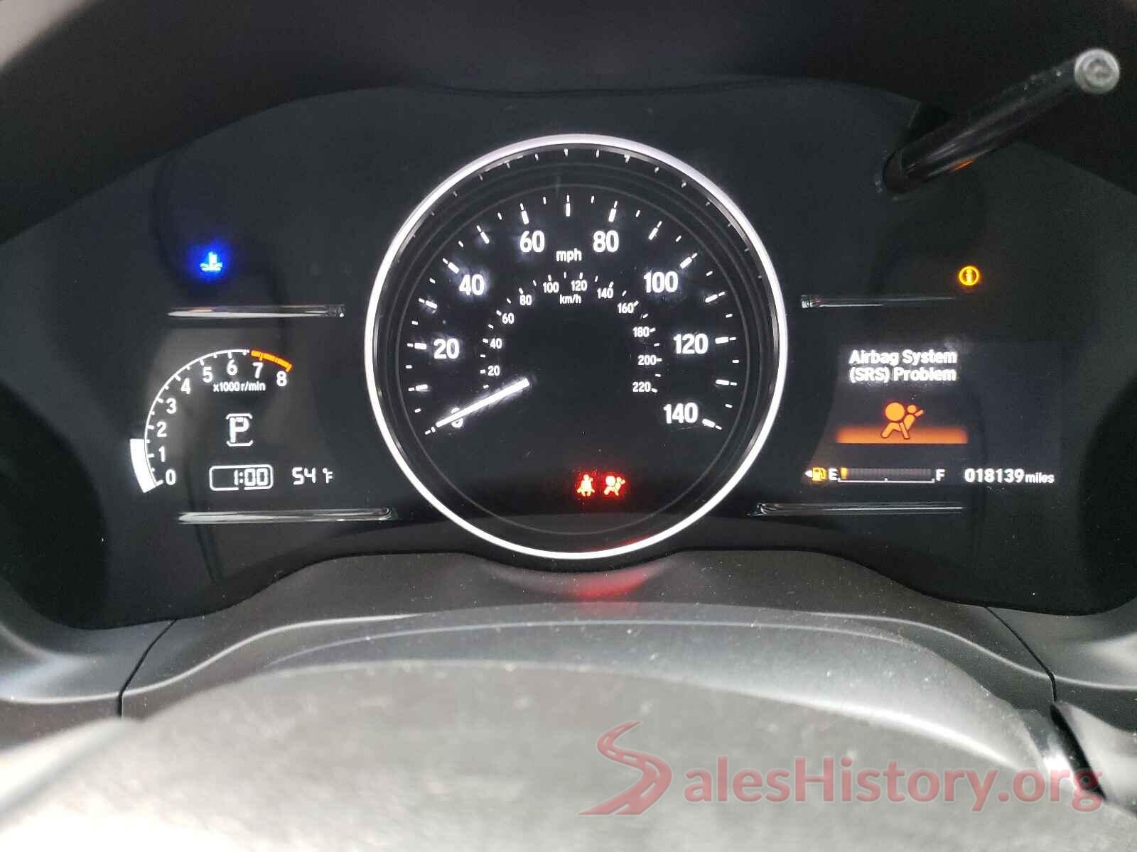 3CZRU6H93KM701143 2019 HONDA HR-V