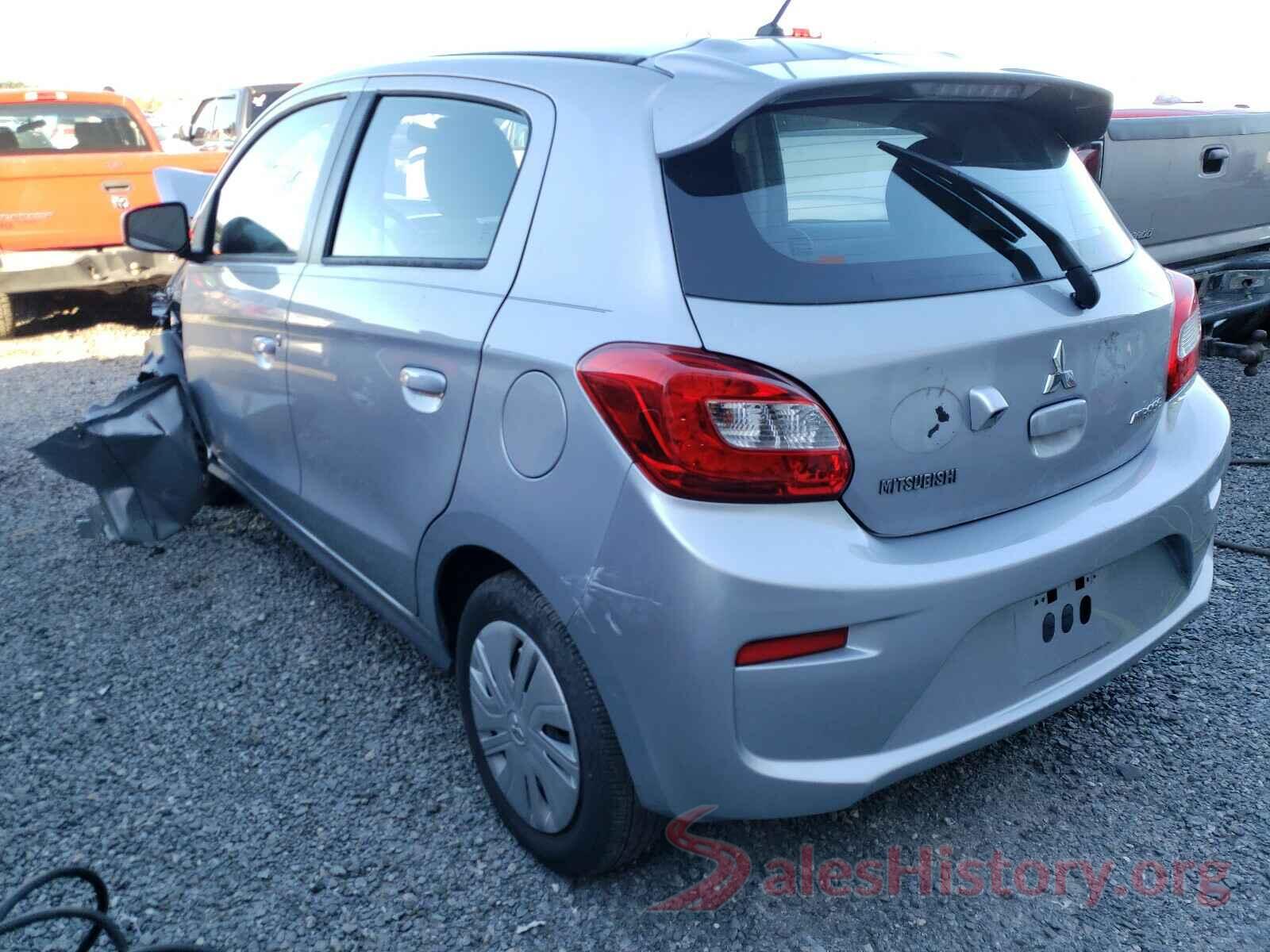 ML32A3HJ4KH001311 2019 MITSUBISHI MIRAGE