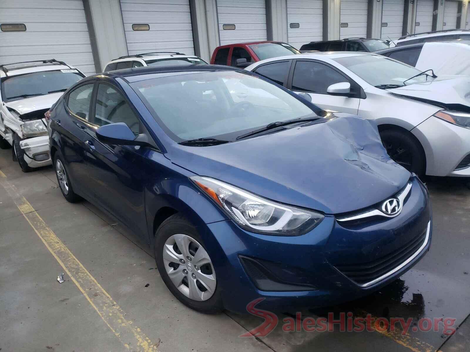 5NPDH4AE9GH702066 2016 HYUNDAI ELANTRA