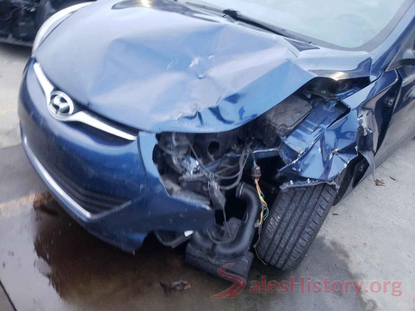 5NPDH4AE9GH702066 2016 HYUNDAI ELANTRA