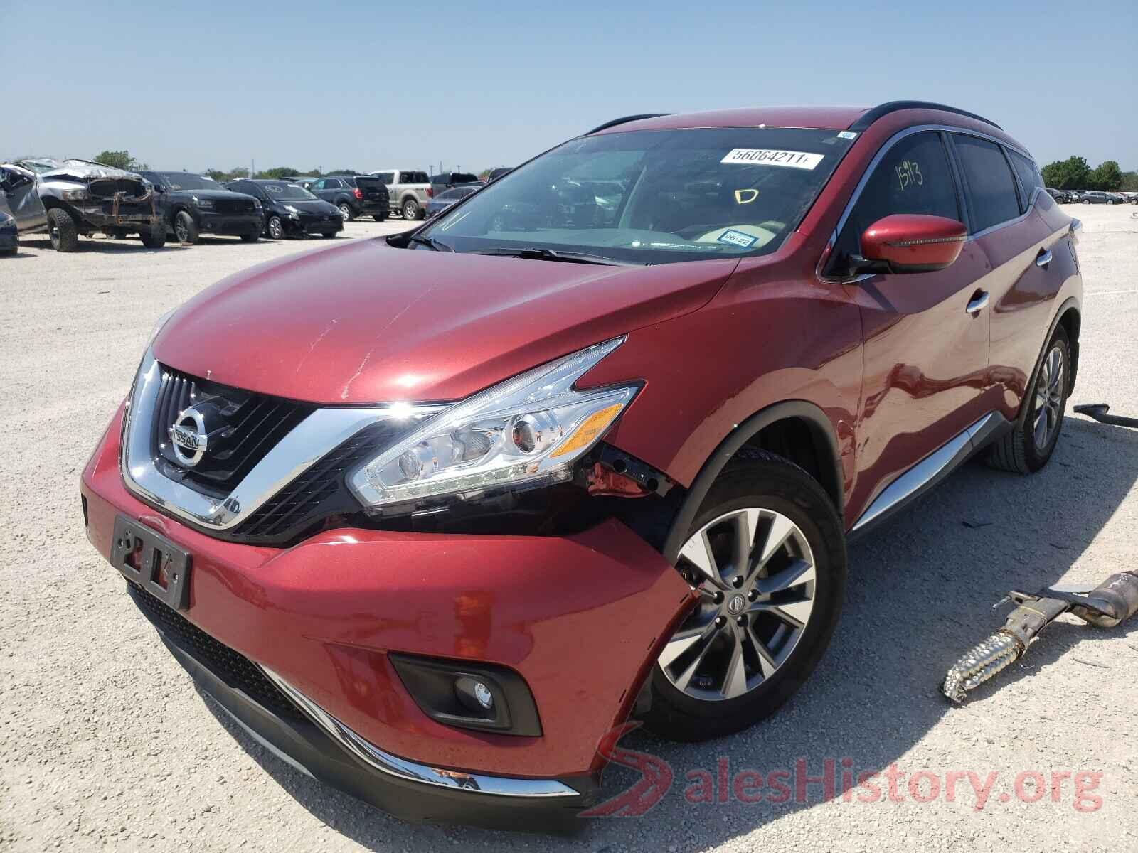 5N1AZ2MG7GN131870 2016 NISSAN MURANO