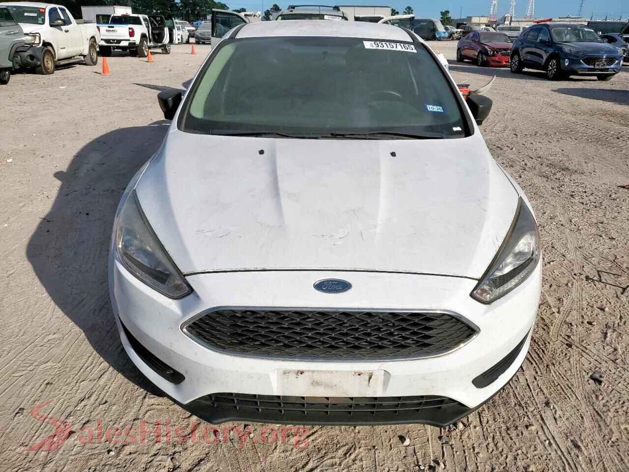 2018 FORD FOCUS VIN 1FADP3E27JL308524, rear view