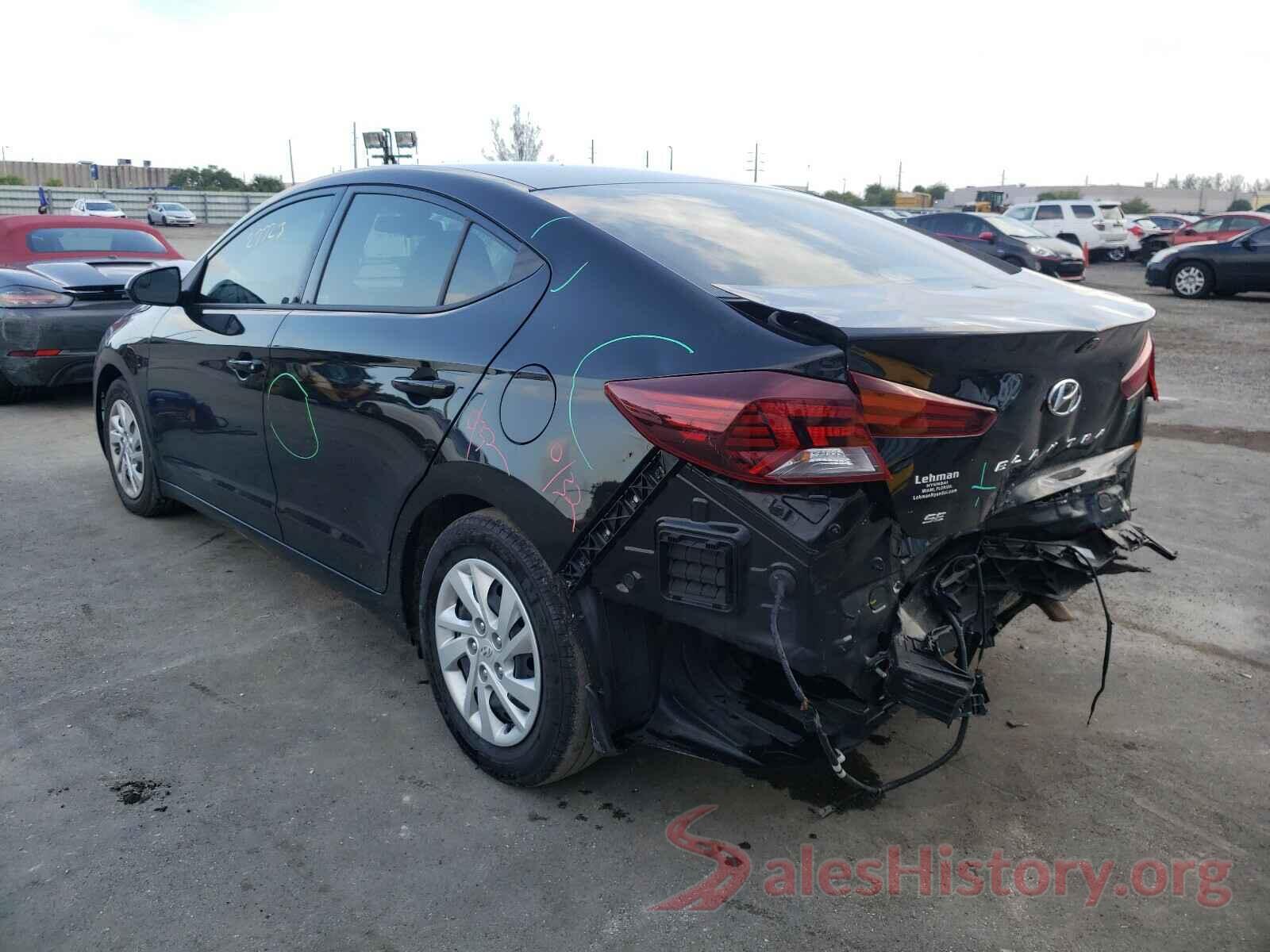 5NPD74LF3LH556654 2020 HYUNDAI ELANTRA