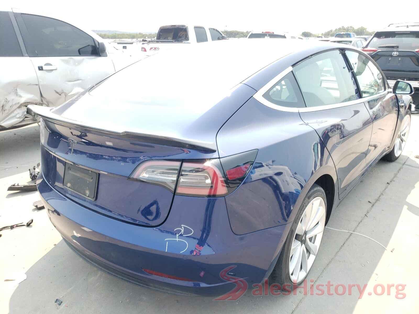 5YJ3E1EA0KF332823 2019 TESLA MODEL 3