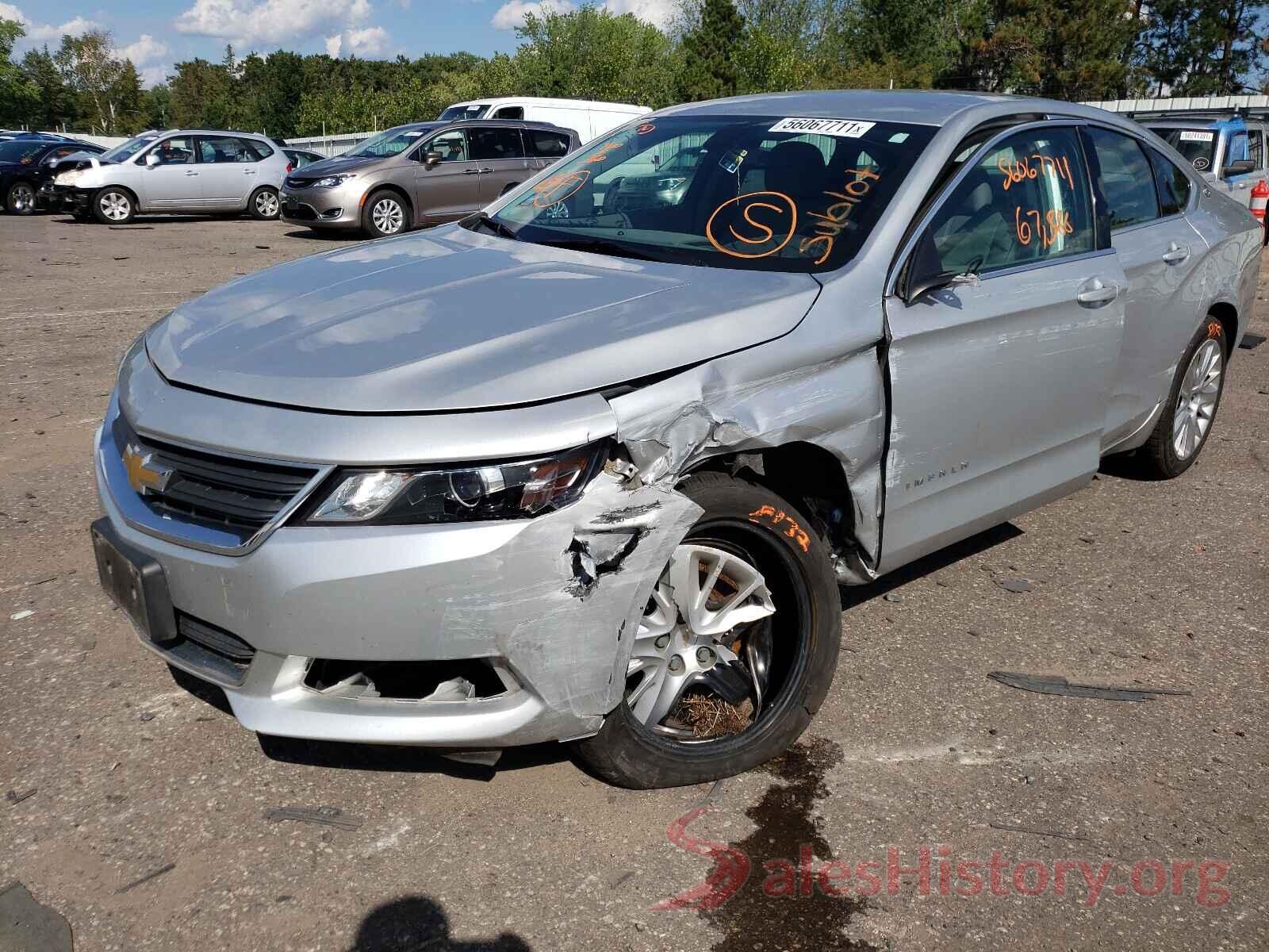 2G11X5SA8G9184955 2016 CHEVROLET IMPALA