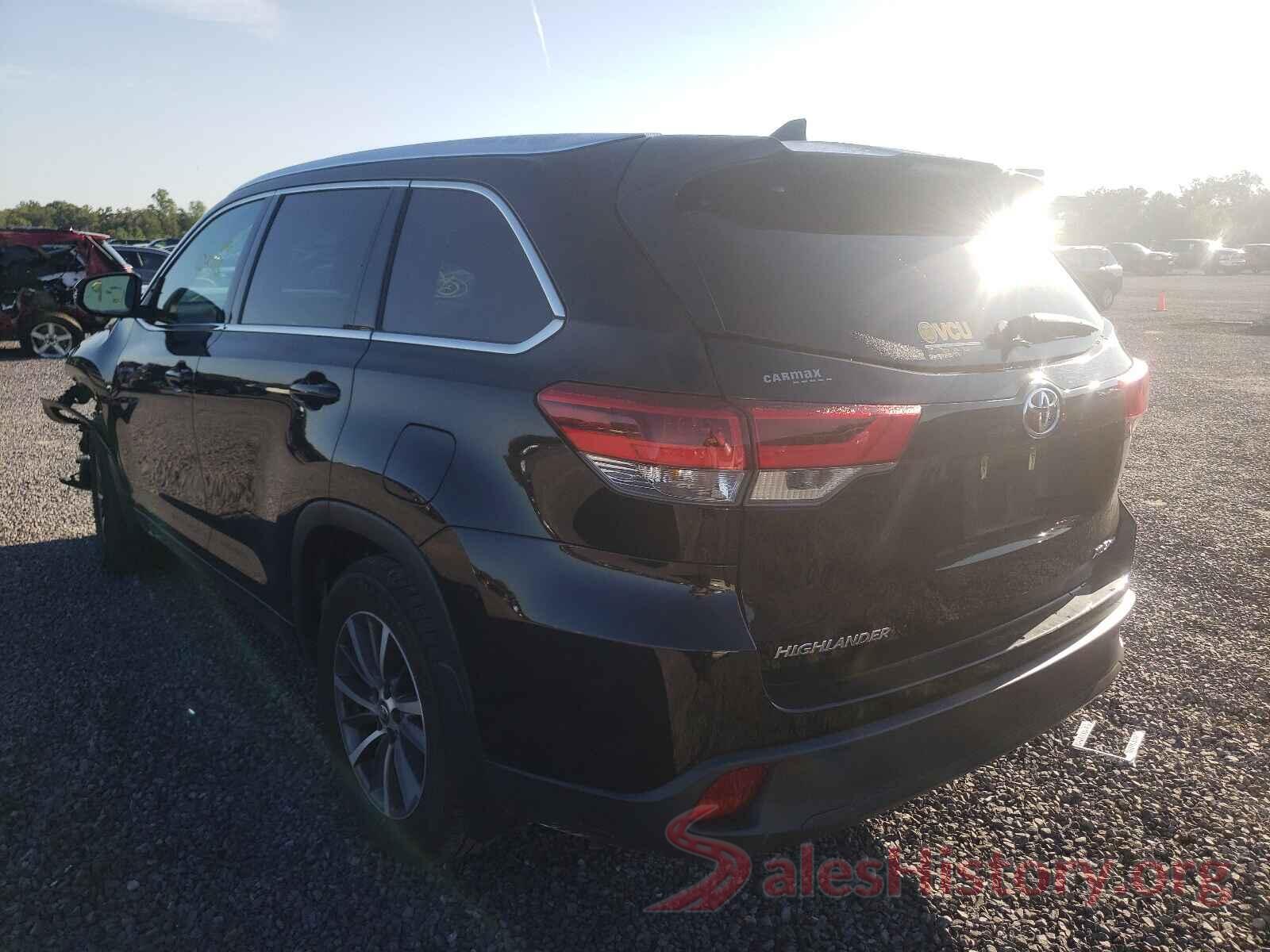 5TDJZRFH1HS360463 2017 TOYOTA HIGHLANDER