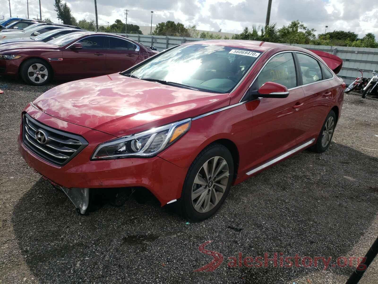 5NPE34AF4HH576017 2017 HYUNDAI SONATA