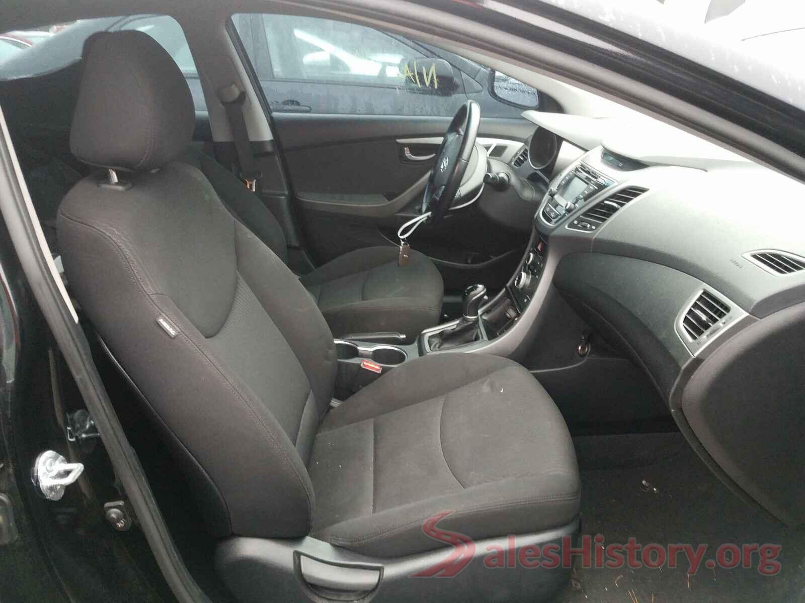 KMHDH4AE8GU490701 2016 HYUNDAI ELANTRA