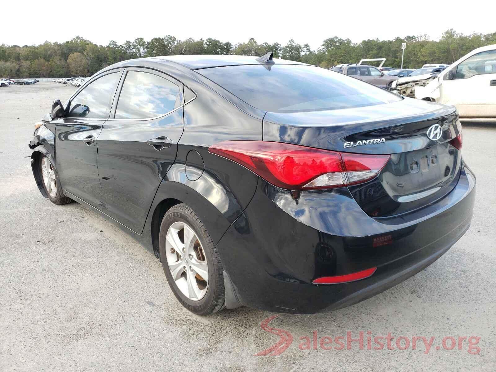 KMHDH4AE8GU490701 2016 HYUNDAI ELANTRA