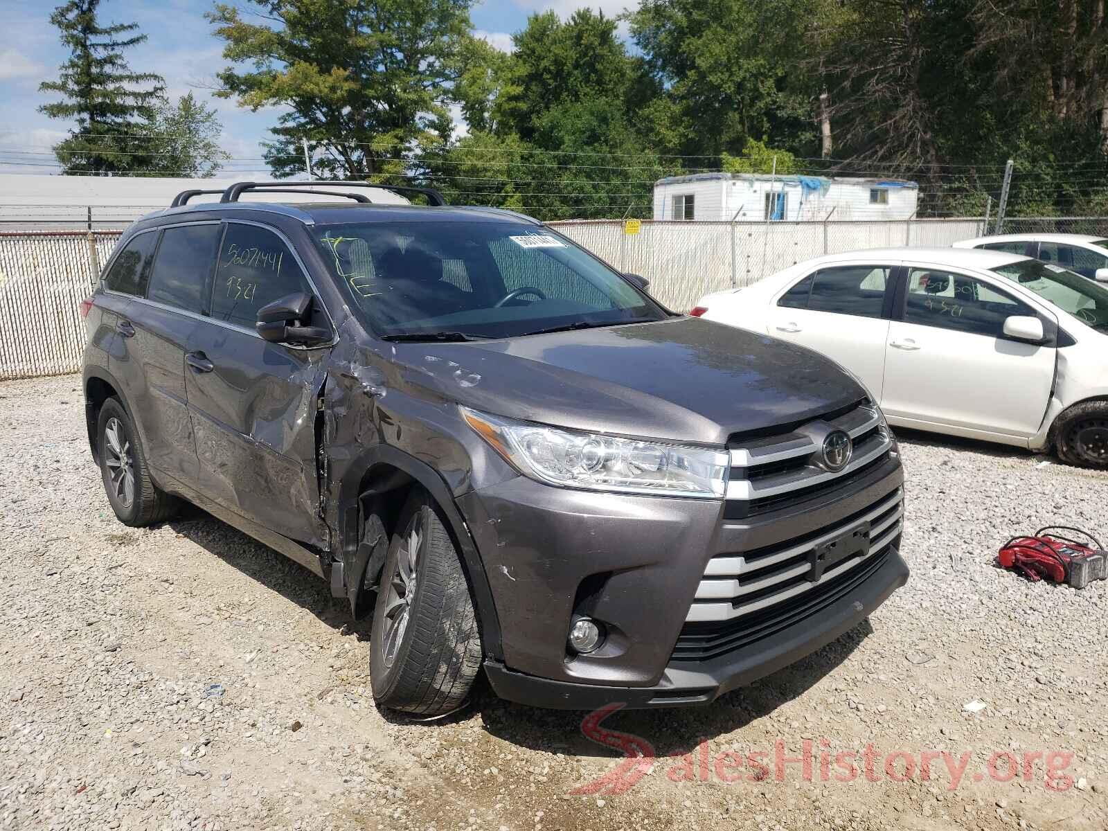 5TDJZRFH5JS554208 2018 TOYOTA HIGHLANDER