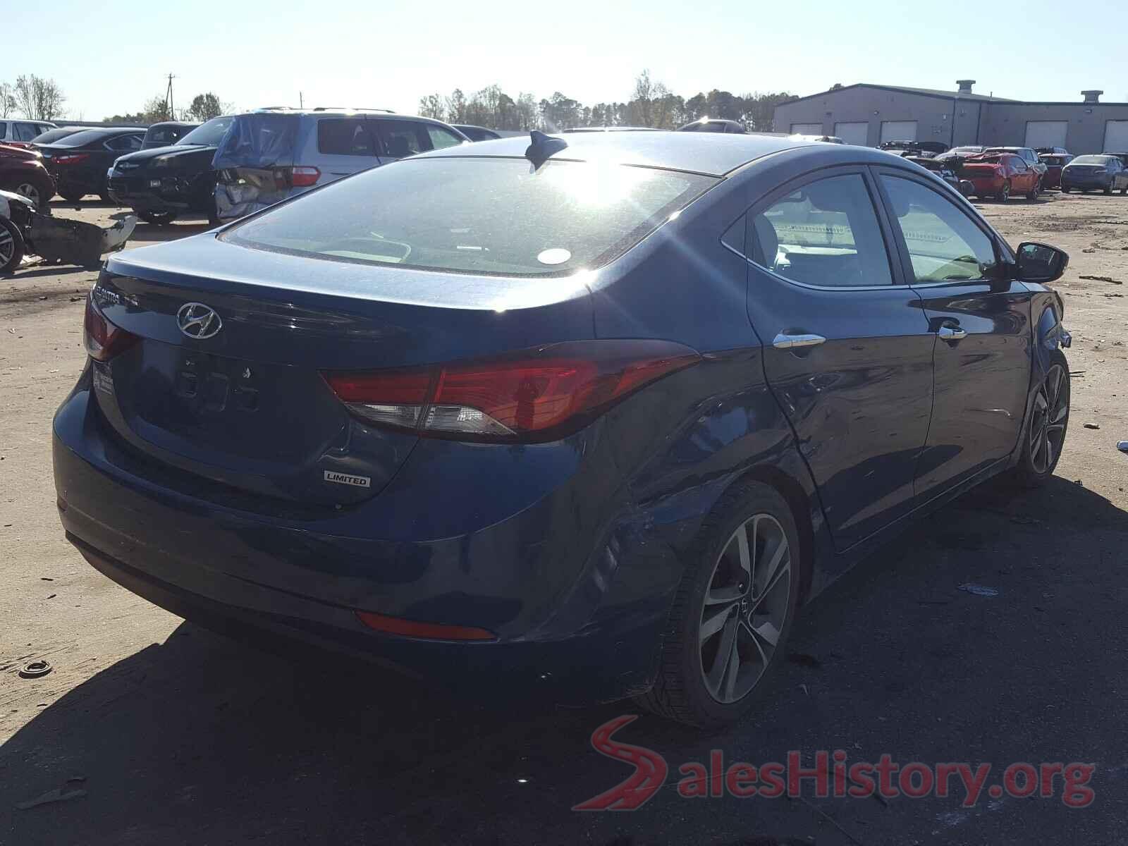 KMHDH4AE2GU597839 2016 HYUNDAI ELANTRA