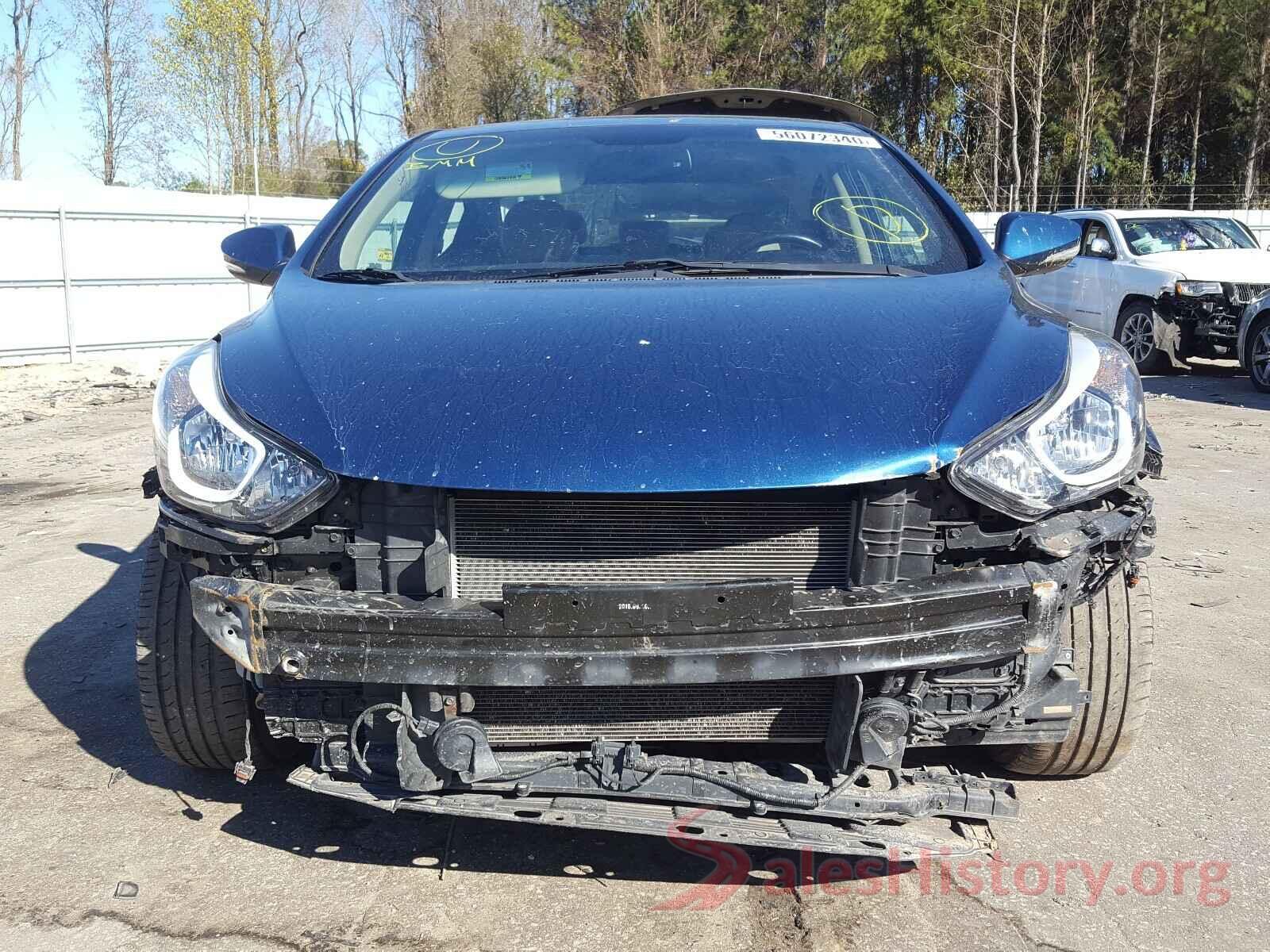 KMHDH4AE2GU597839 2016 HYUNDAI ELANTRA