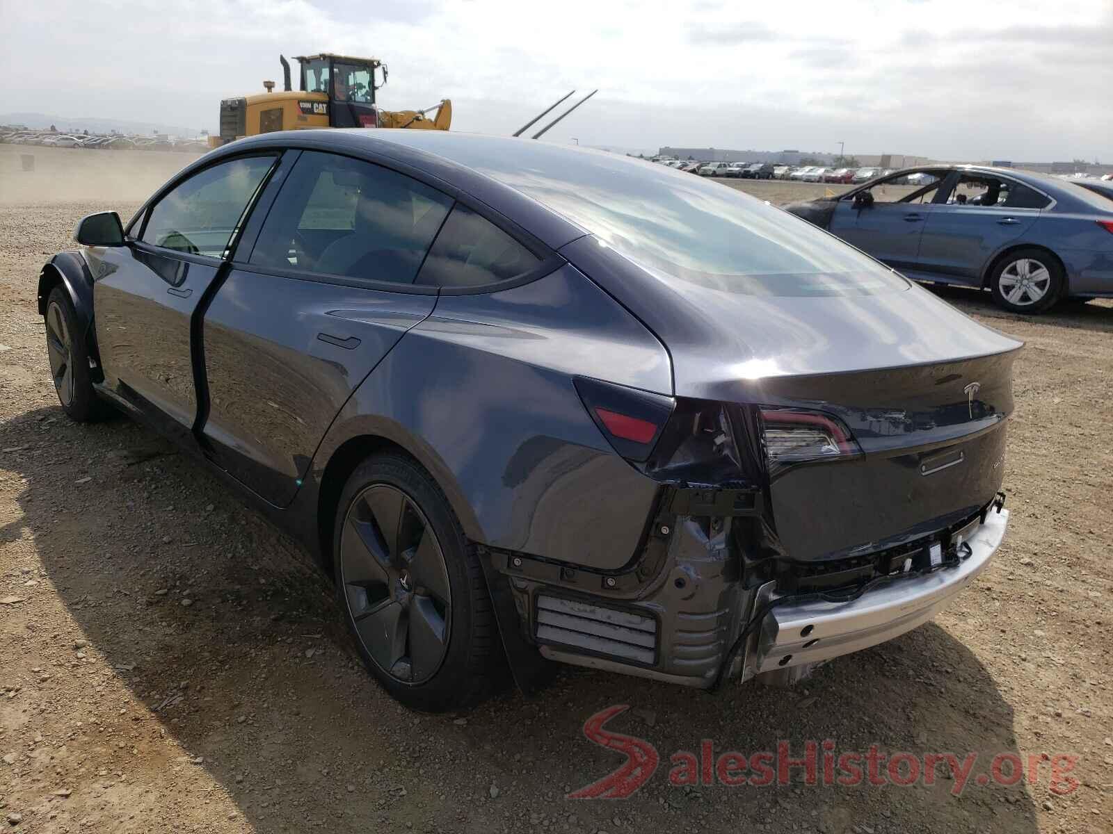 5YJ3E1EB9MF930663 2021 TESLA MODEL 3