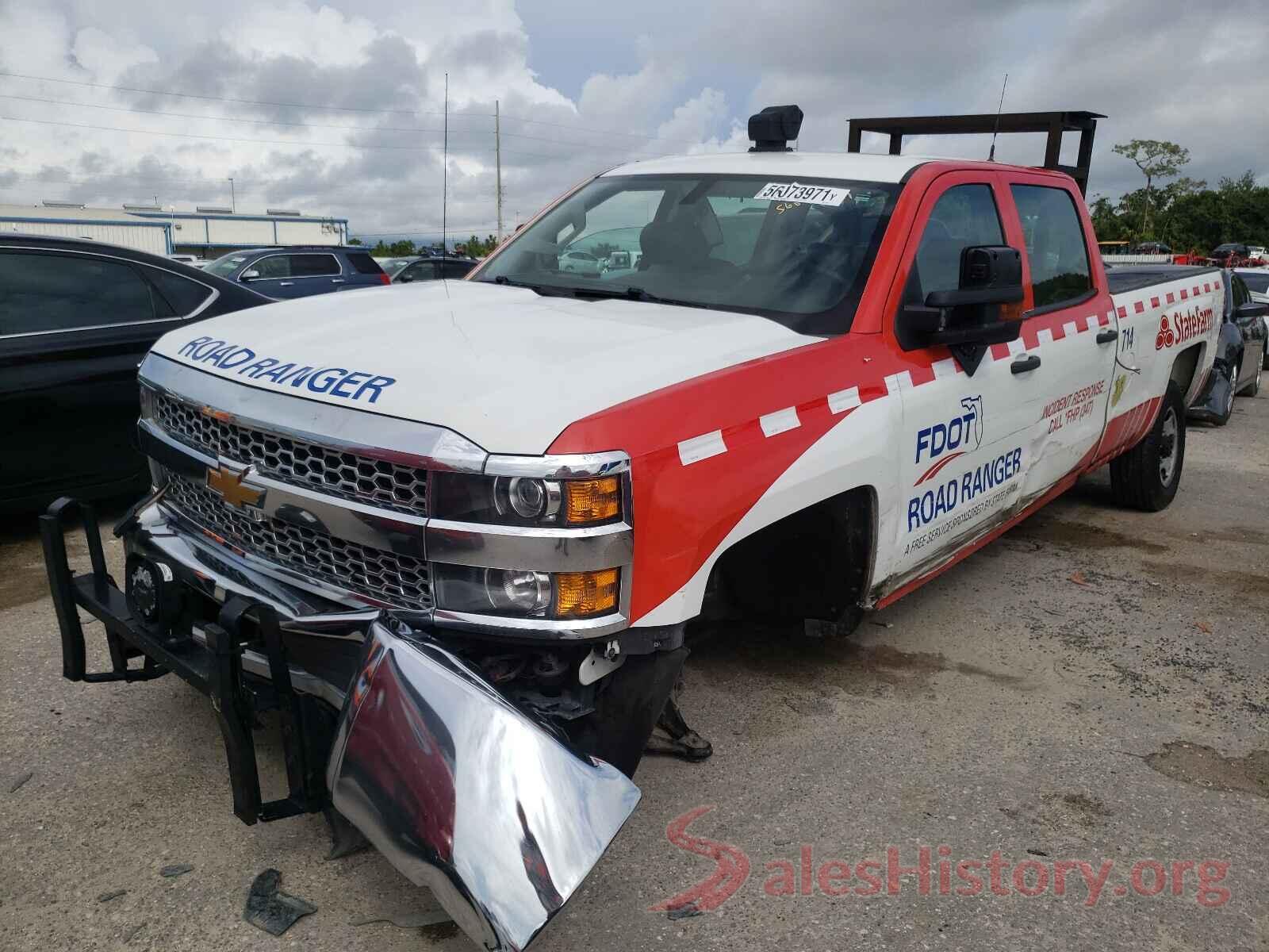 1GC1CREG8KF256067 2019 CHEVROLET SILVERADO