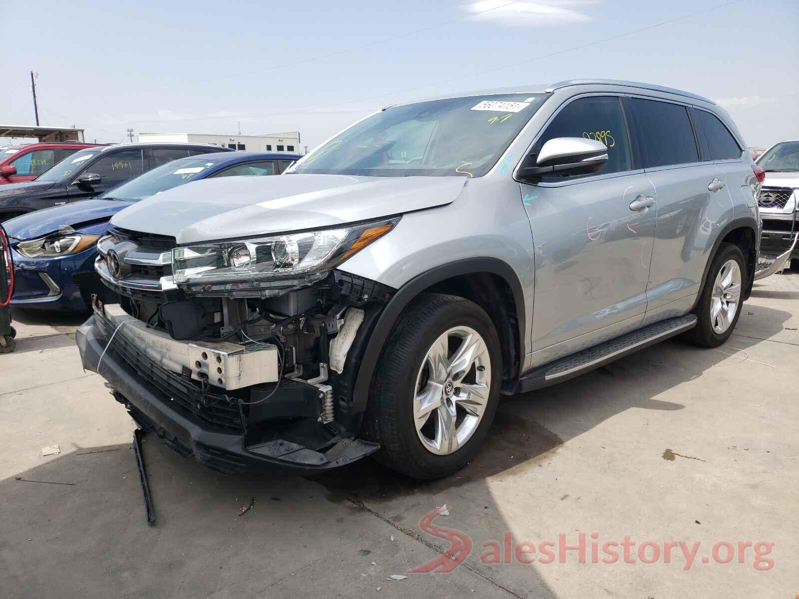 5TDYZRFH5KS307691 2019 TOYOTA HIGHLANDER