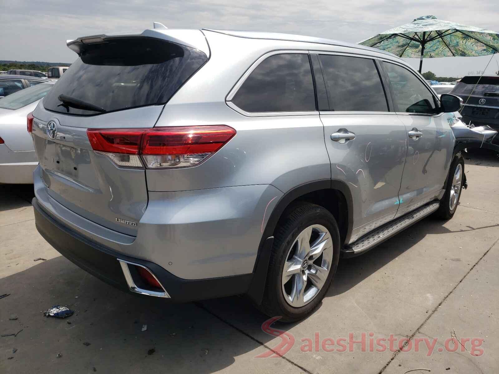 5TDYZRFH5KS307691 2019 TOYOTA HIGHLANDER