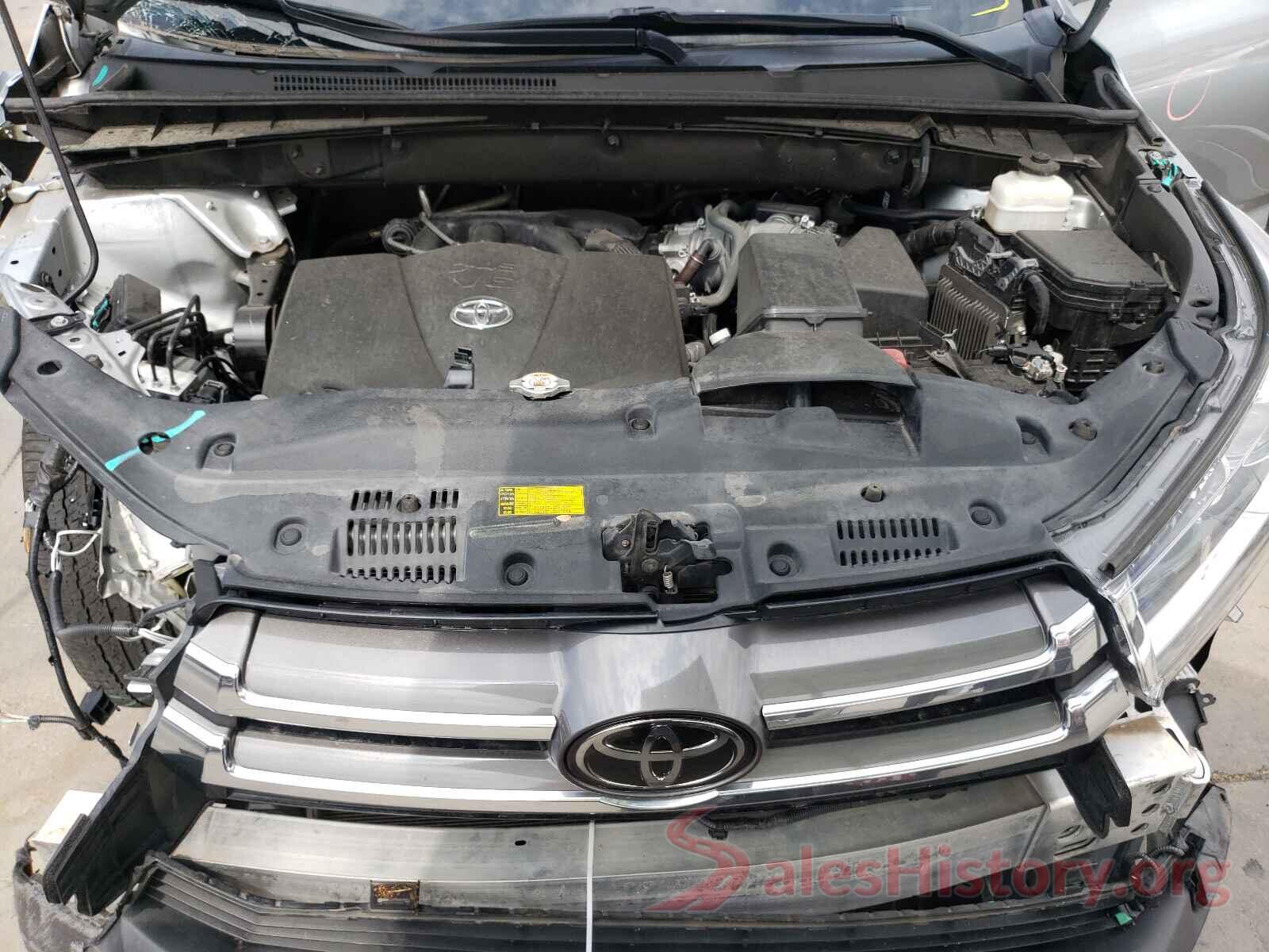 5TDYZRFH5KS307691 2019 TOYOTA HIGHLANDER