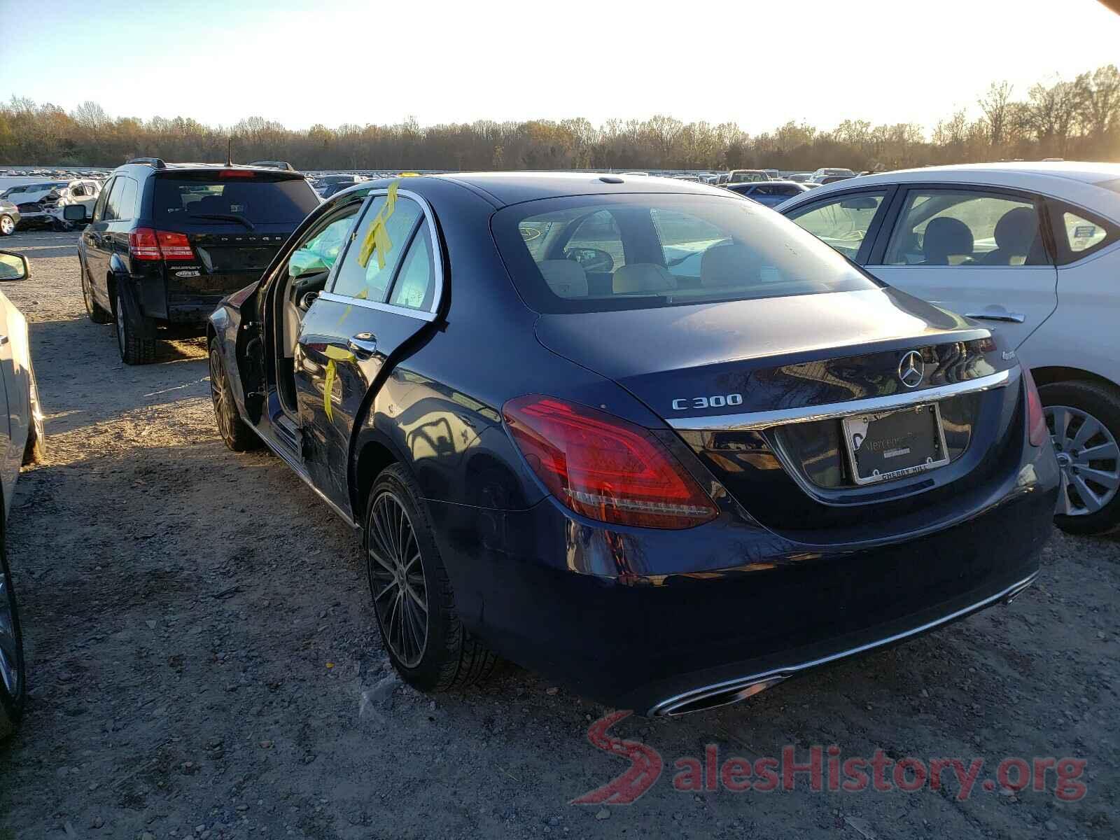 WDDWF8EBXKR517893 2019 MERCEDES-BENZ C CLASS