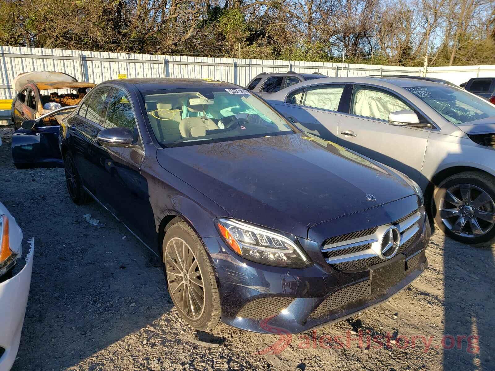 WDDWF8EBXKR517893 2019 MERCEDES-BENZ C CLASS