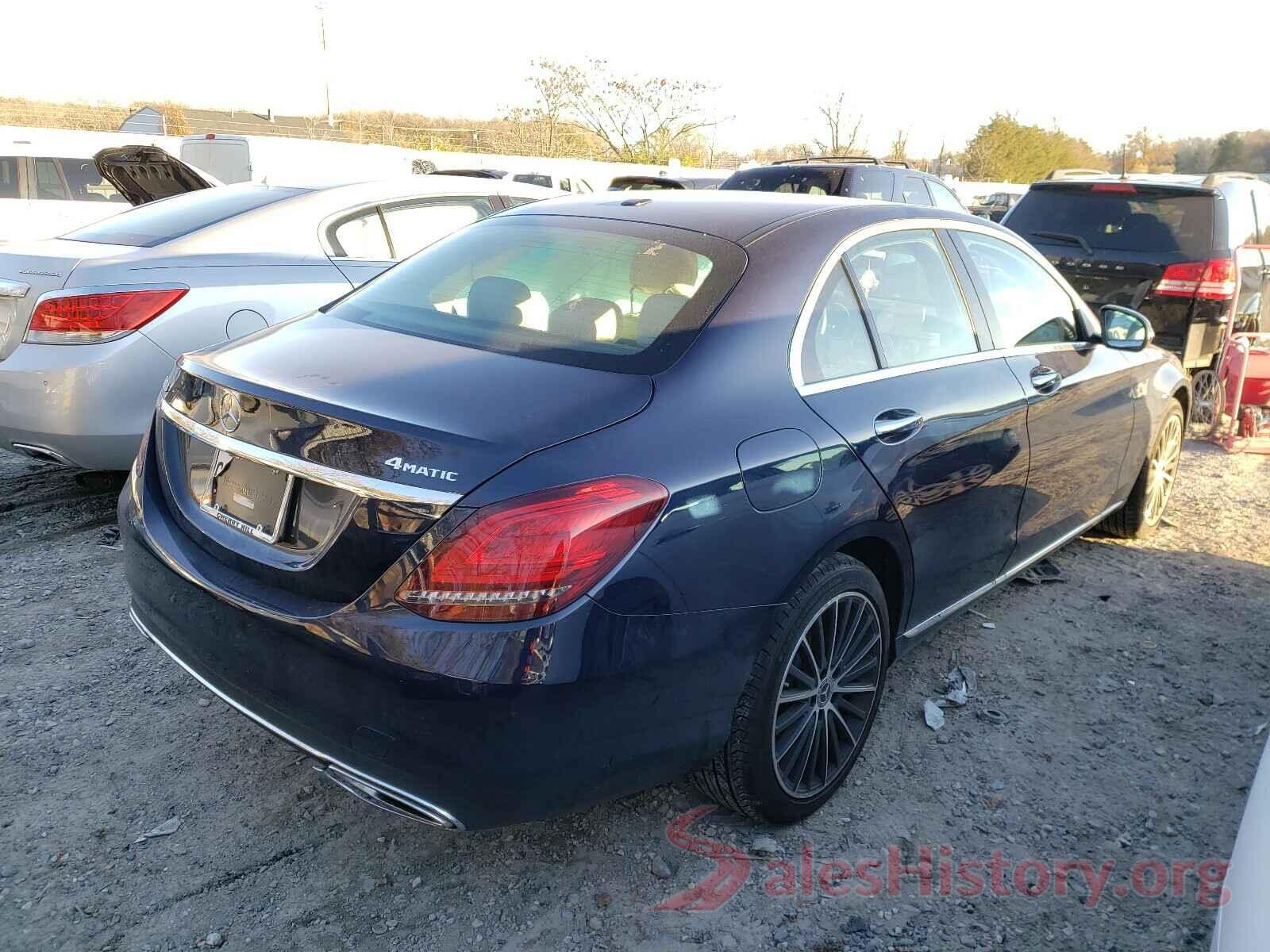 WDDWF8EBXKR517893 2019 MERCEDES-BENZ C CLASS