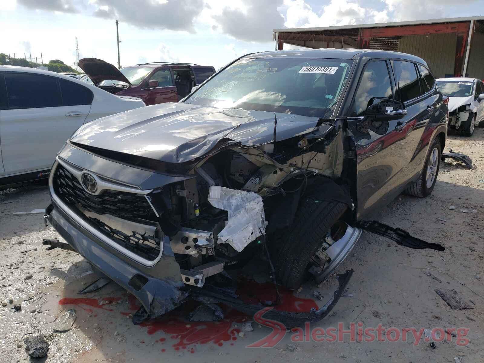 5TDCZRAHXMS035241 2021 TOYOTA HIGHLANDER