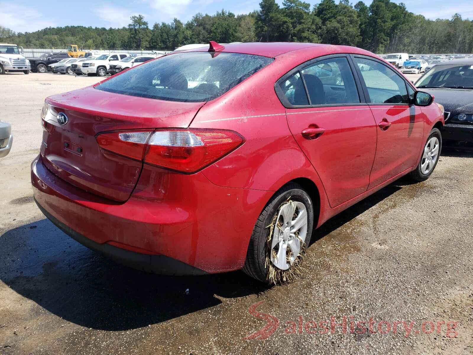 KNAFK4A61G5442570 2016 KIA FORTE